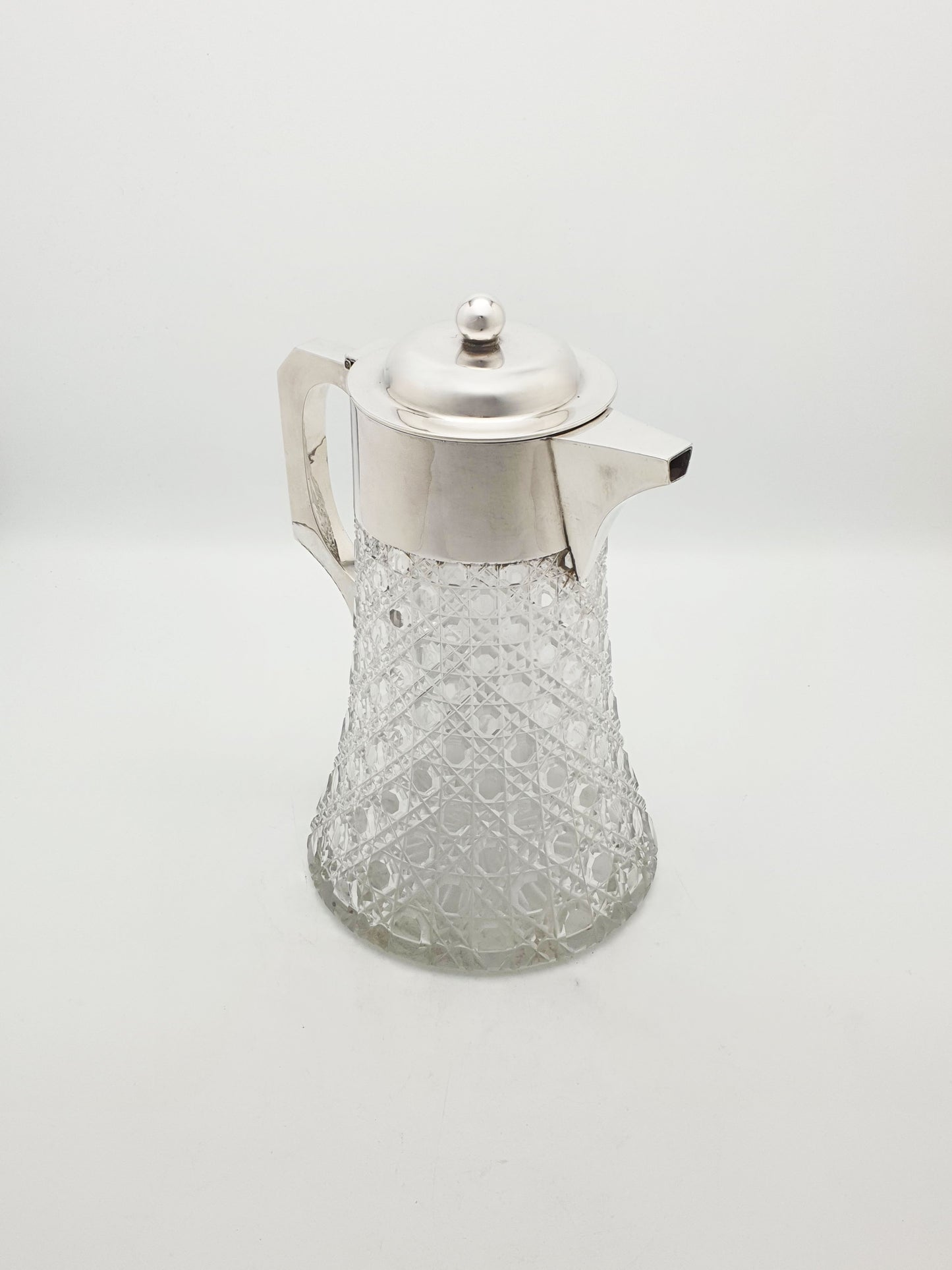 Fabulous Antique Mappin & Webb Lemonade Jug with Ice Tube – circa 1880