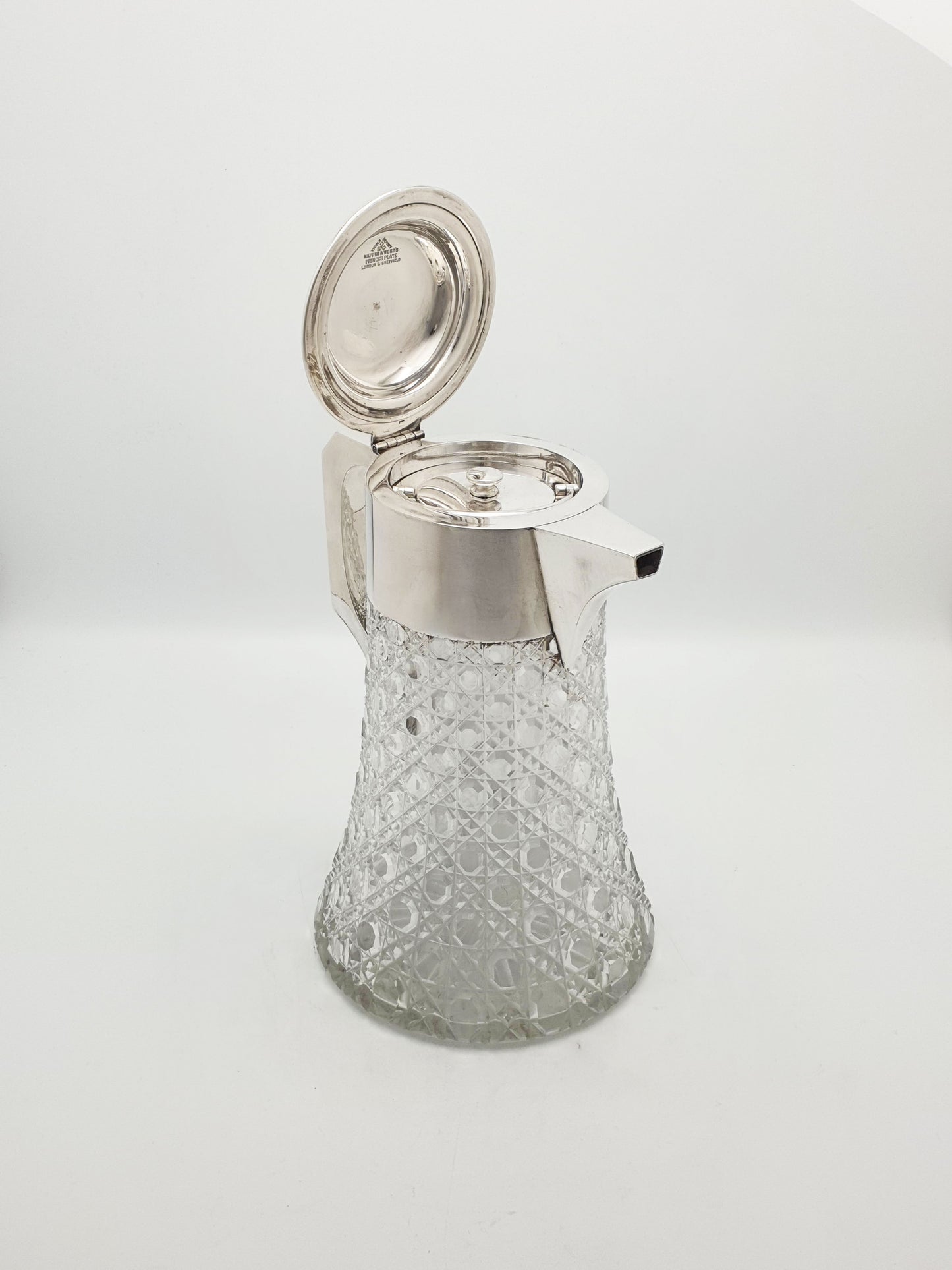 Fabulous Antique Mappin & Webb Lemonade Jug with Ice Tube – circa 1880