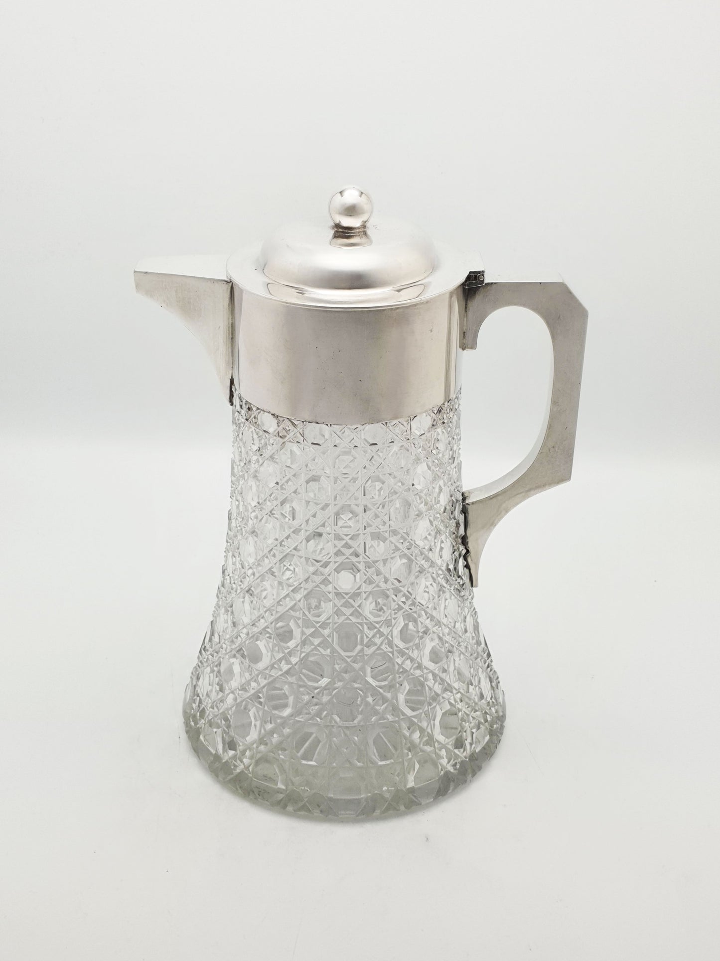 Fabulous Antique Mappin & Webb Lemonade Jug with Ice Tube – circa 1880