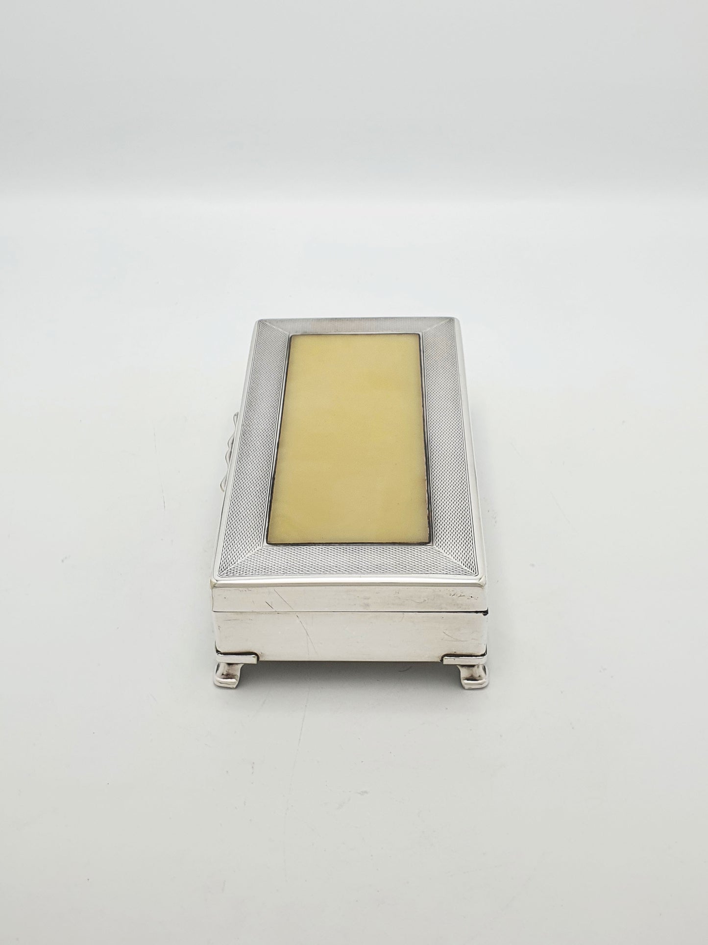 Vintage Silver Plate and Bakelite Trinket Box – circa 1960