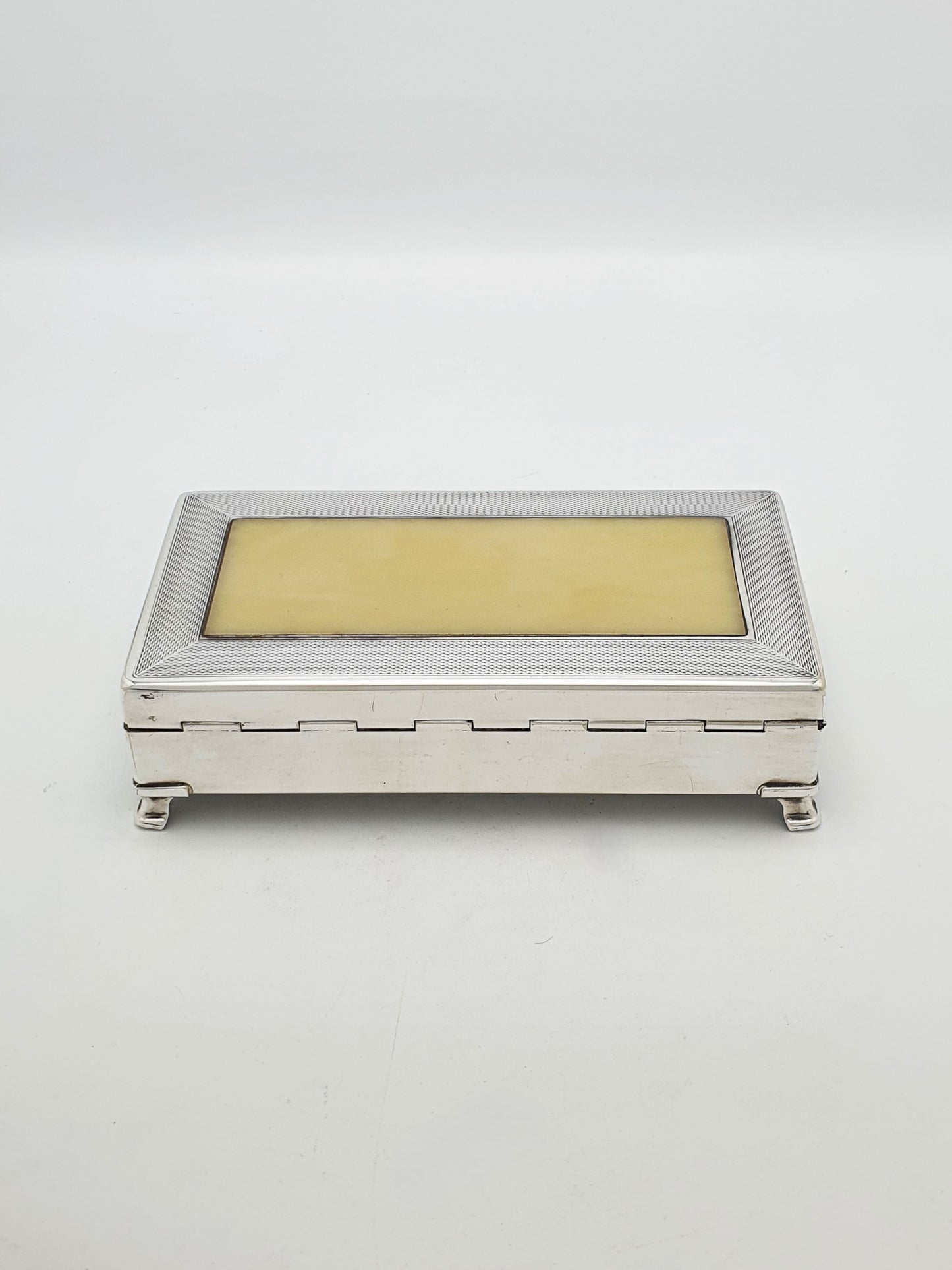 Vintage Silver Plate and Bakelite Trinket Box – circa 1960