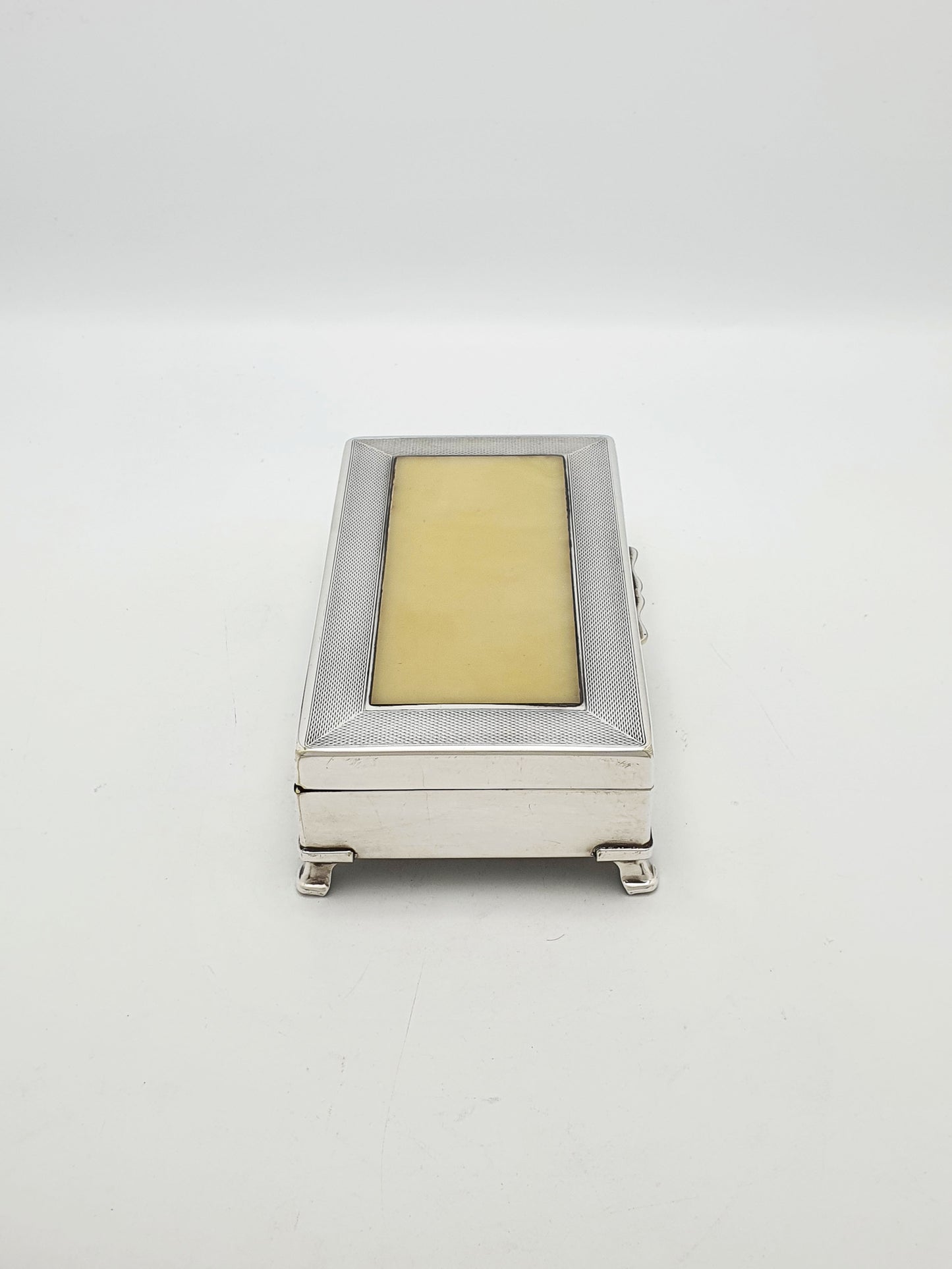 Vintage Silver Plate and Bakelite Trinket Box – circa 1960