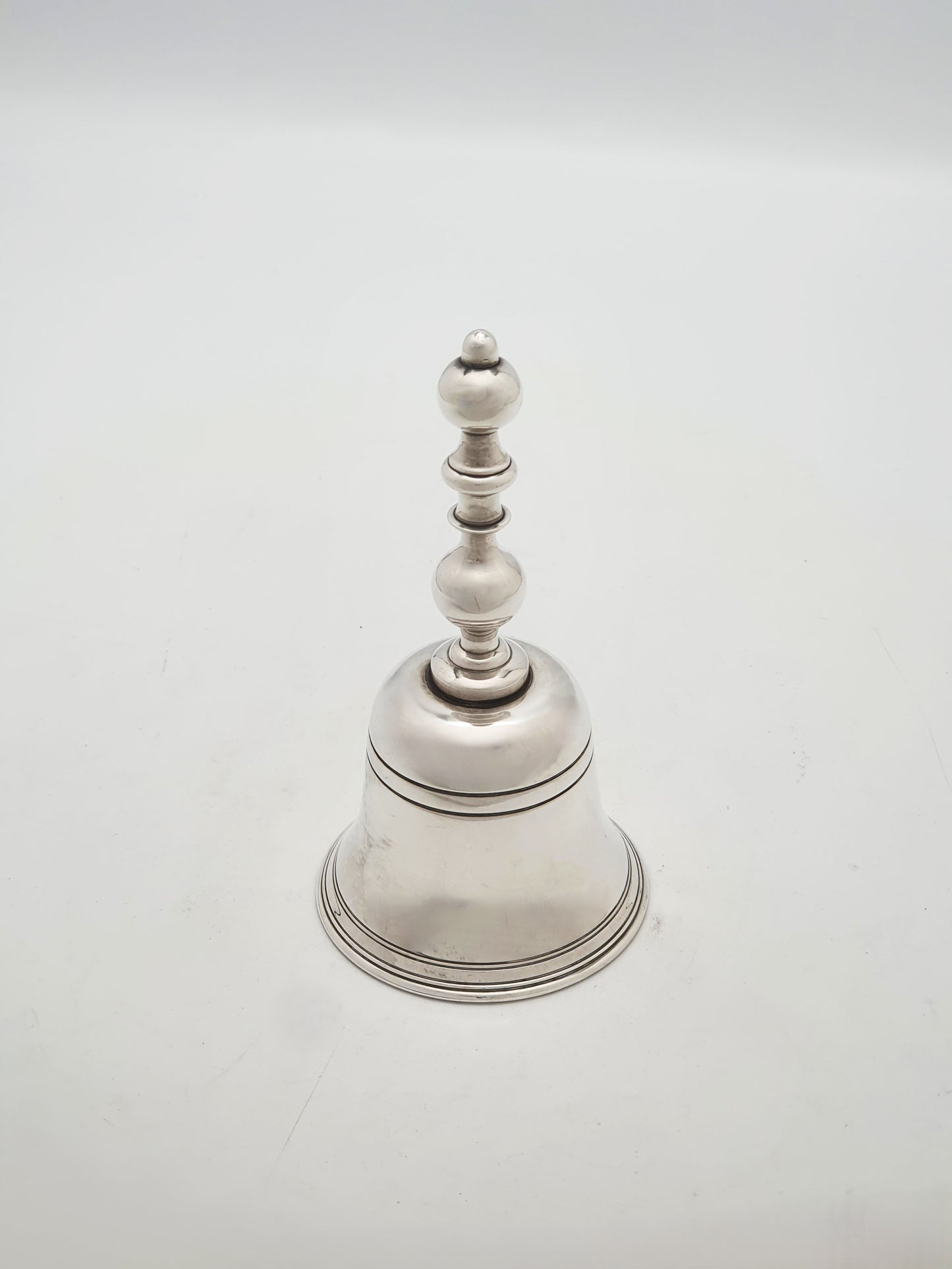 Lovely Vintage French ERCUIS Silver-Plated Table Bell – circa 1960