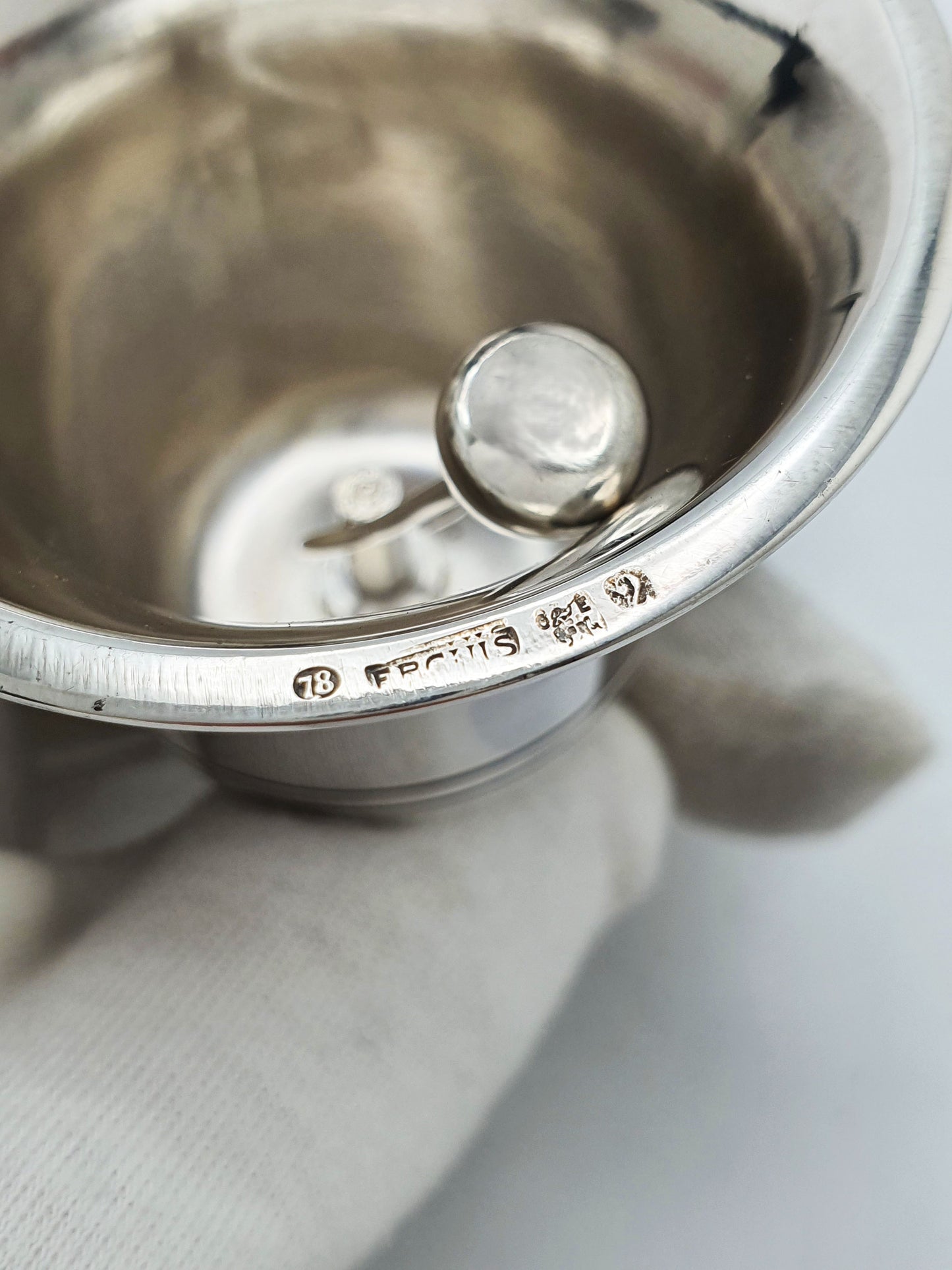 Lovely Vintage French ERCUIS Silver-Plated Table Bell – circa 1960
