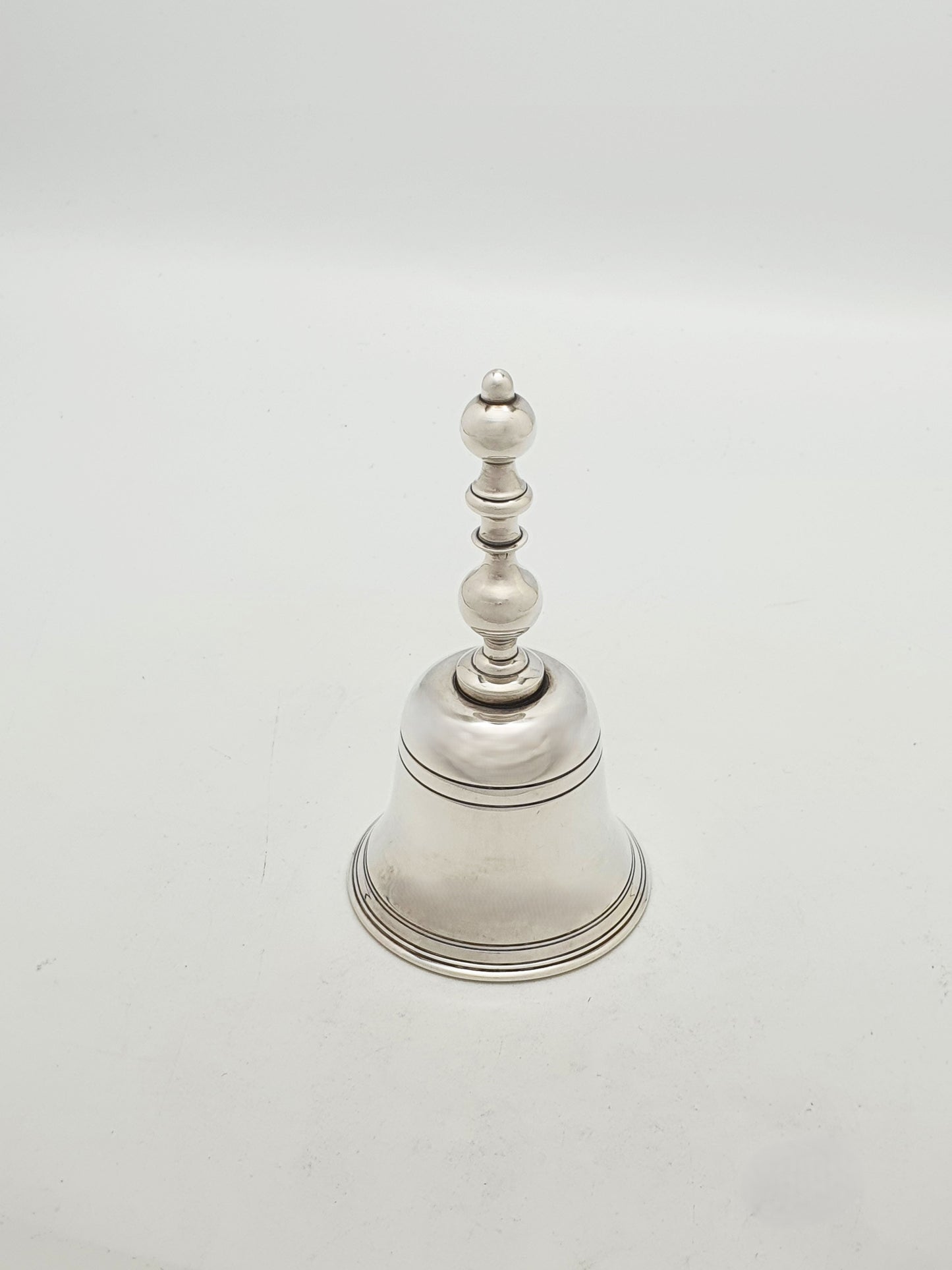 Lovely Vintage French ERCUIS Silver-Plated Table Bell – circa 1960