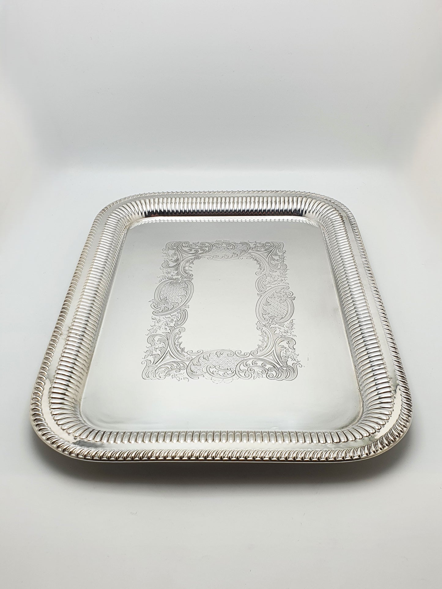 Fantastic Antique Victorian Silver-Plated Drinks Tray - circa 1890