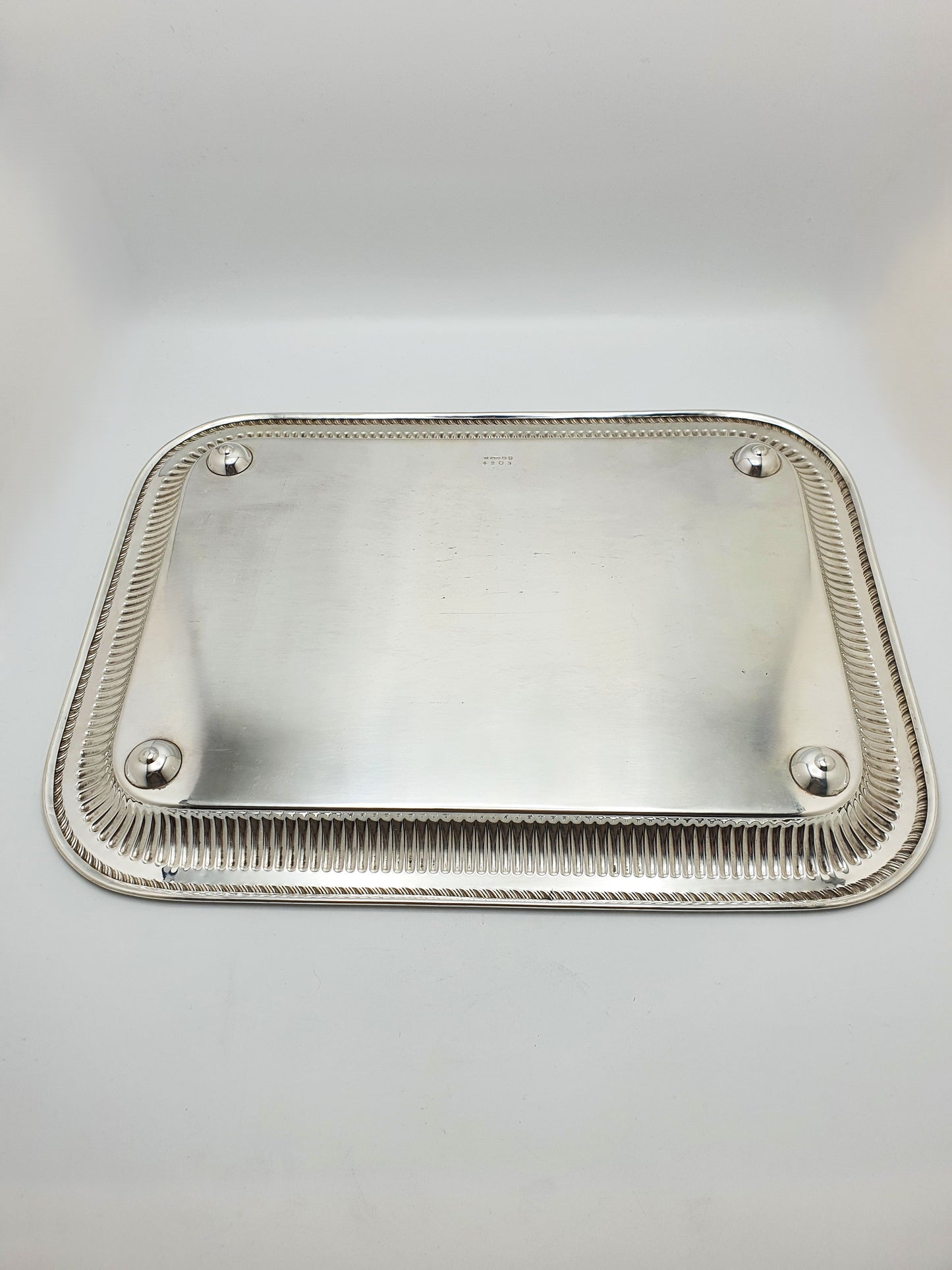 Fantastic Antique Victorian Silver-Plated Drinks Tray - circa 1890