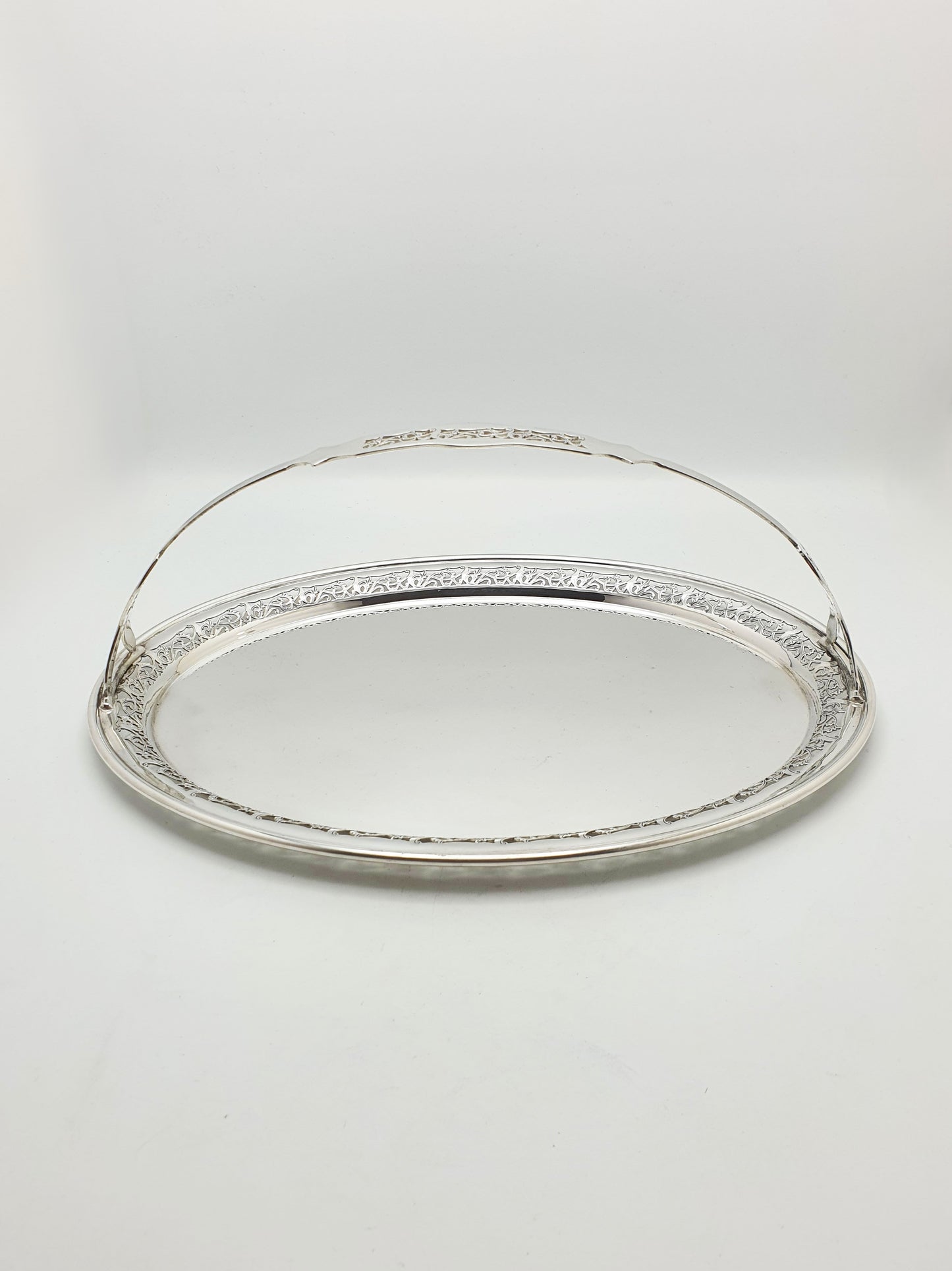 Lovely Antique Edwardian Silver Plated Drinks Tray - circa 1905