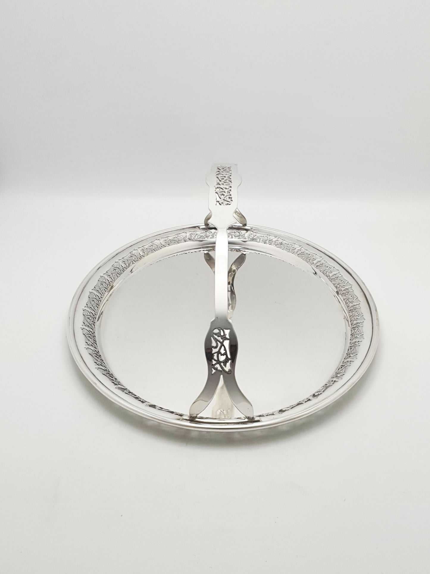 Lovely Antique Edwardian Silver Plated Drinks Tray - circa 1905