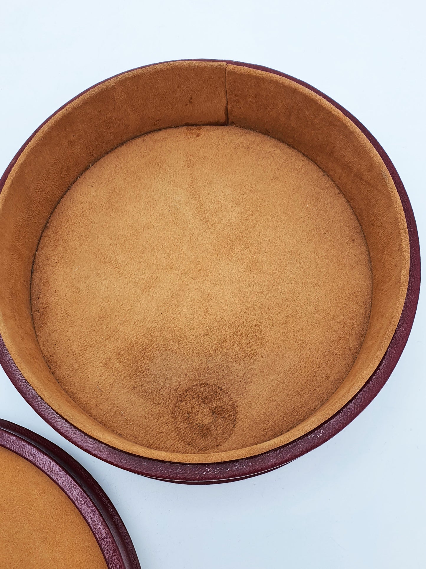 Wonderful Vintage Sterling Silver and Leather Jewellery Box – London, 1990