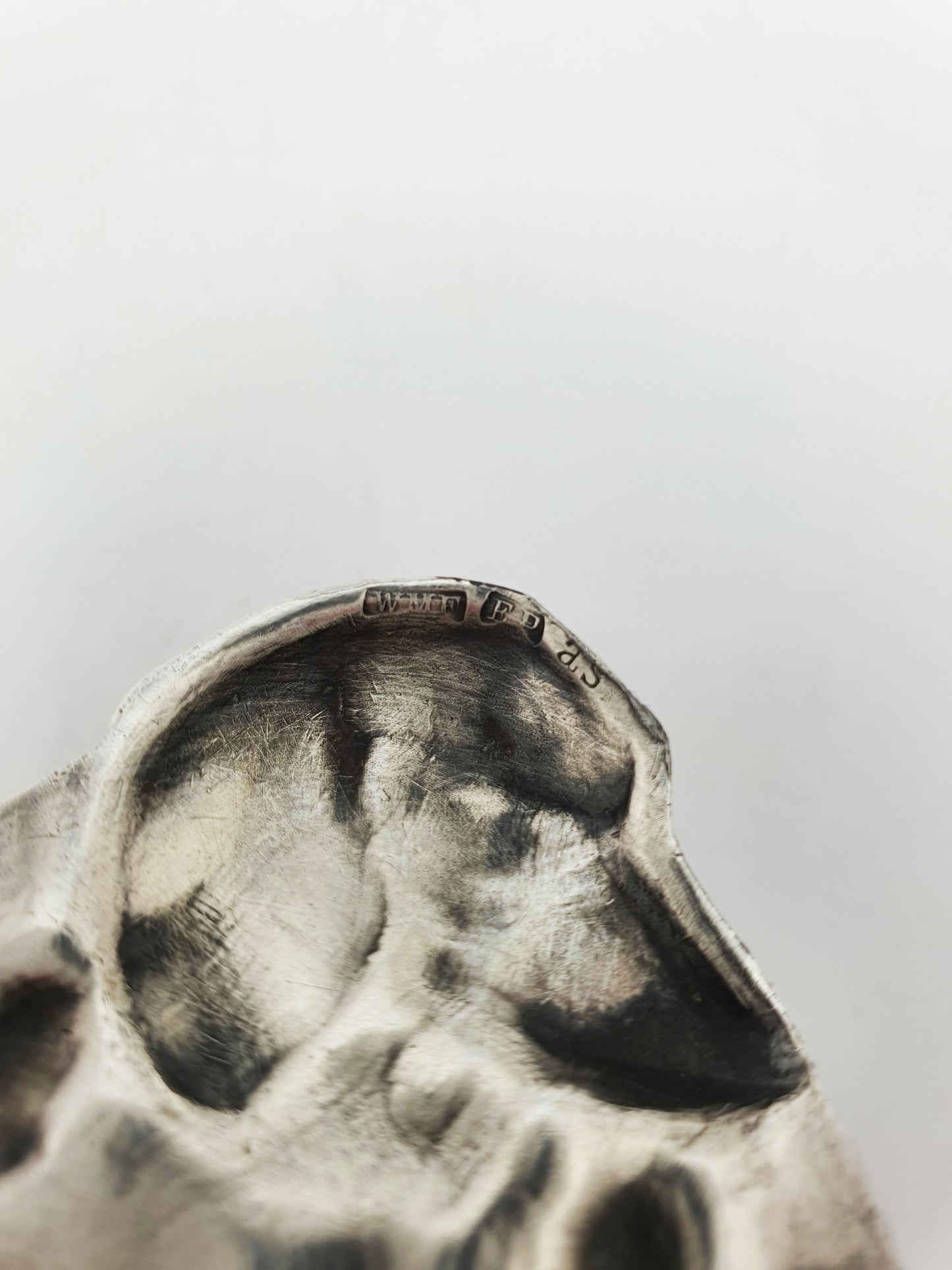 Lovely WMF Art Nouveau Pewter Dog Head Serving Tray – circa 1900