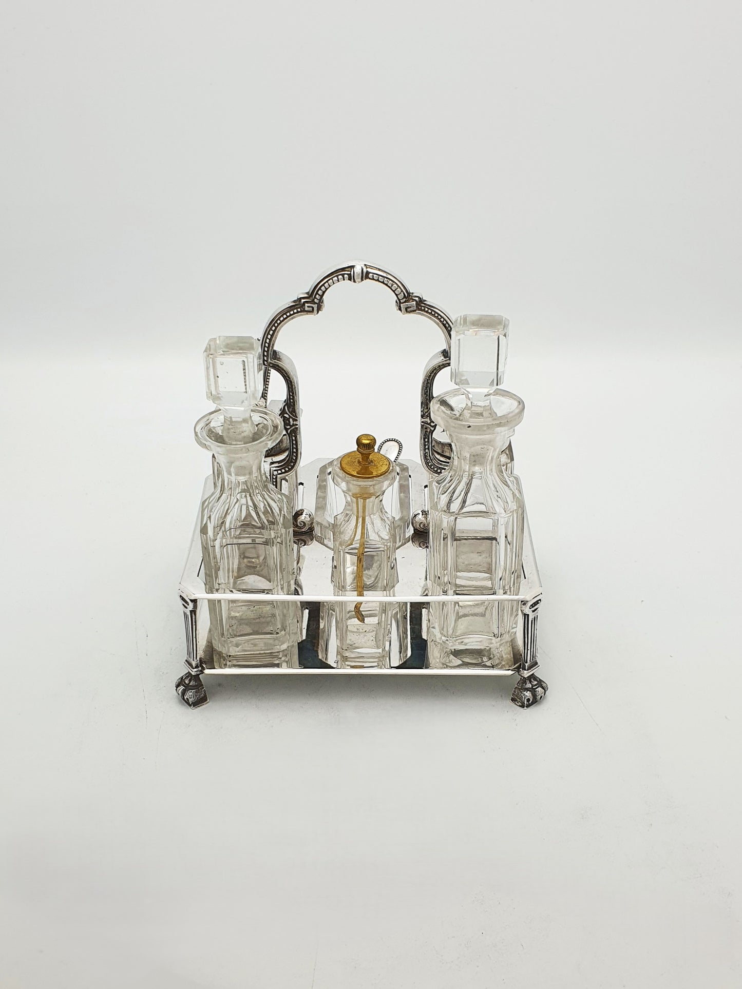 Antique Mappin Brothers Silver Plate Bachelor Cruet Set – circa 1880