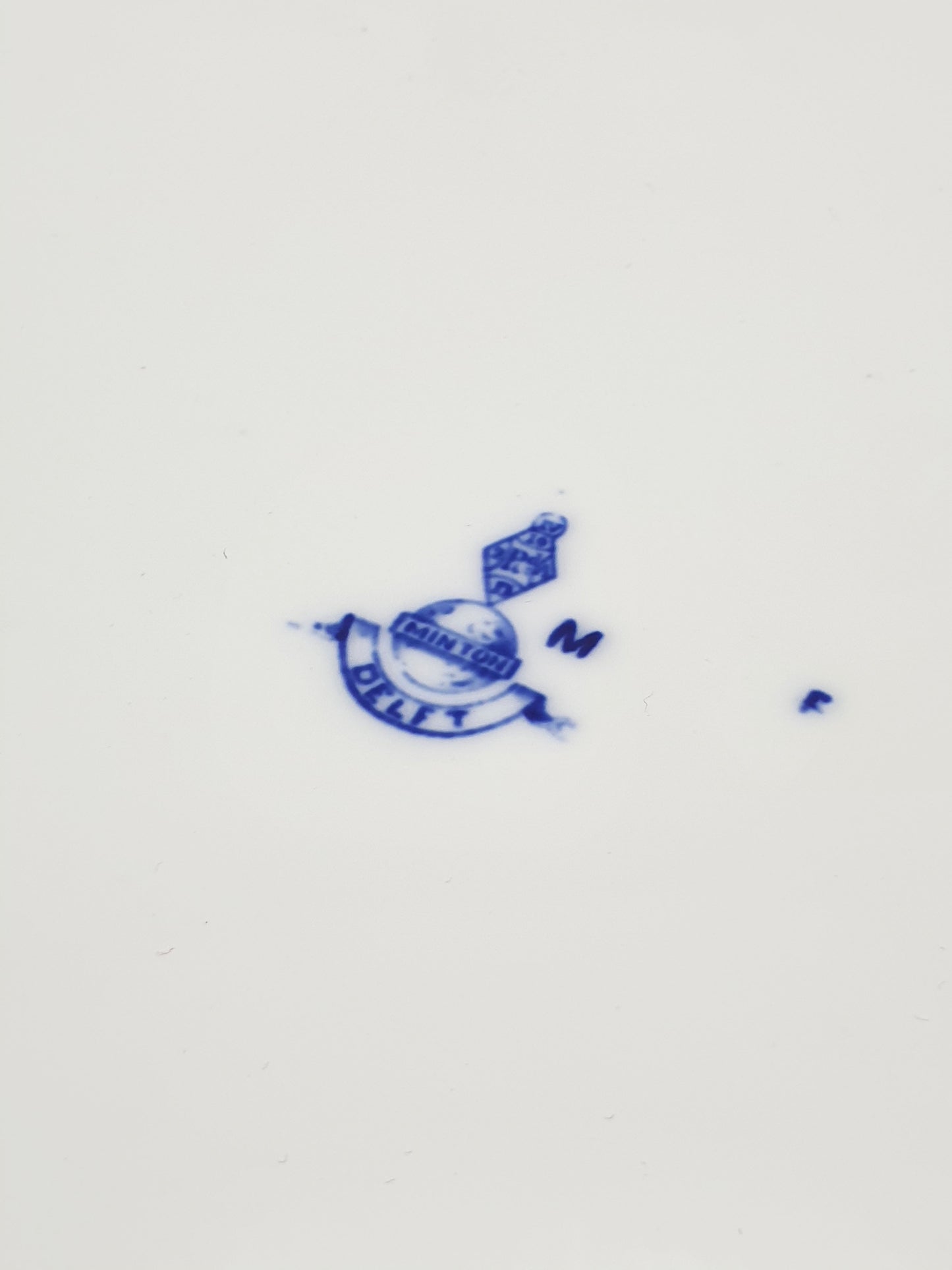 Fabulous Minton Blue and White China Tray – circa 1880