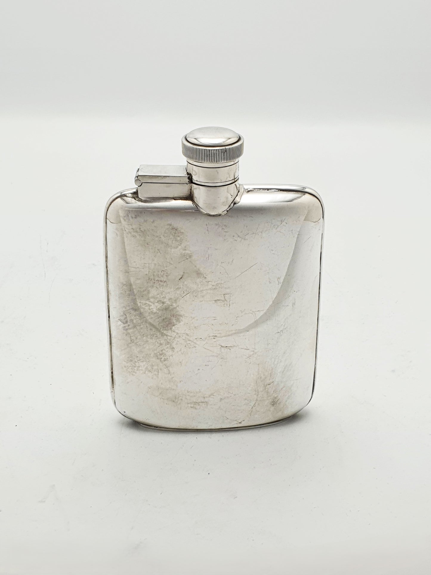Nice Antique Silver Plated Hip Flask – circa 1920