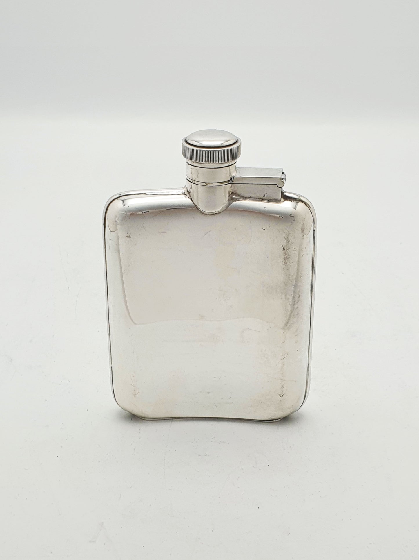 Nice Antique Silver Plated Hip Flask – circa 1920