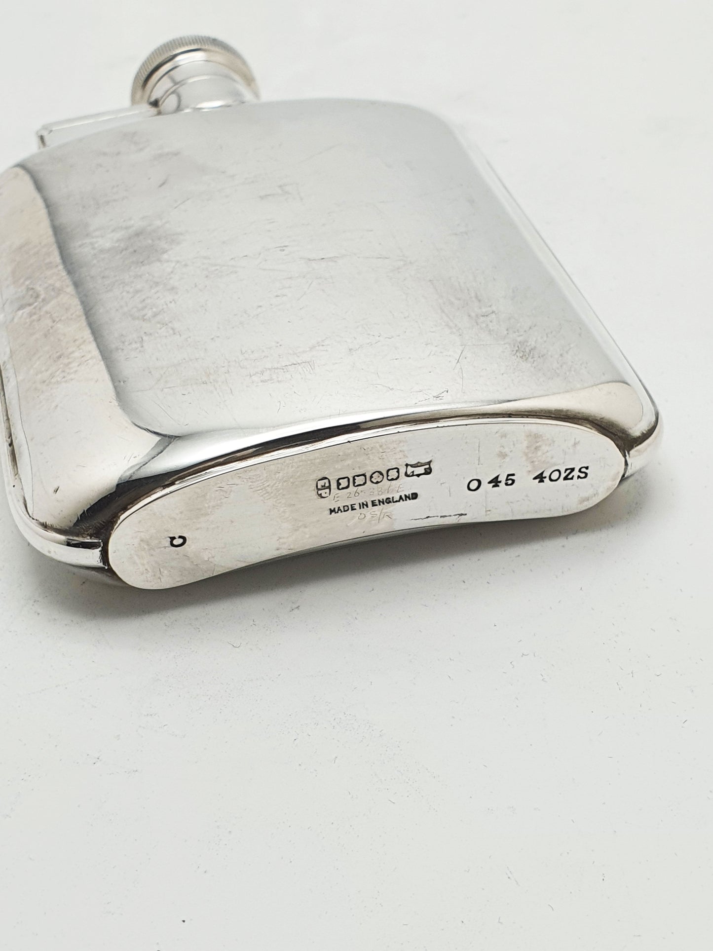 Nice Antique Silver Plated Hip Flask – circa 1920