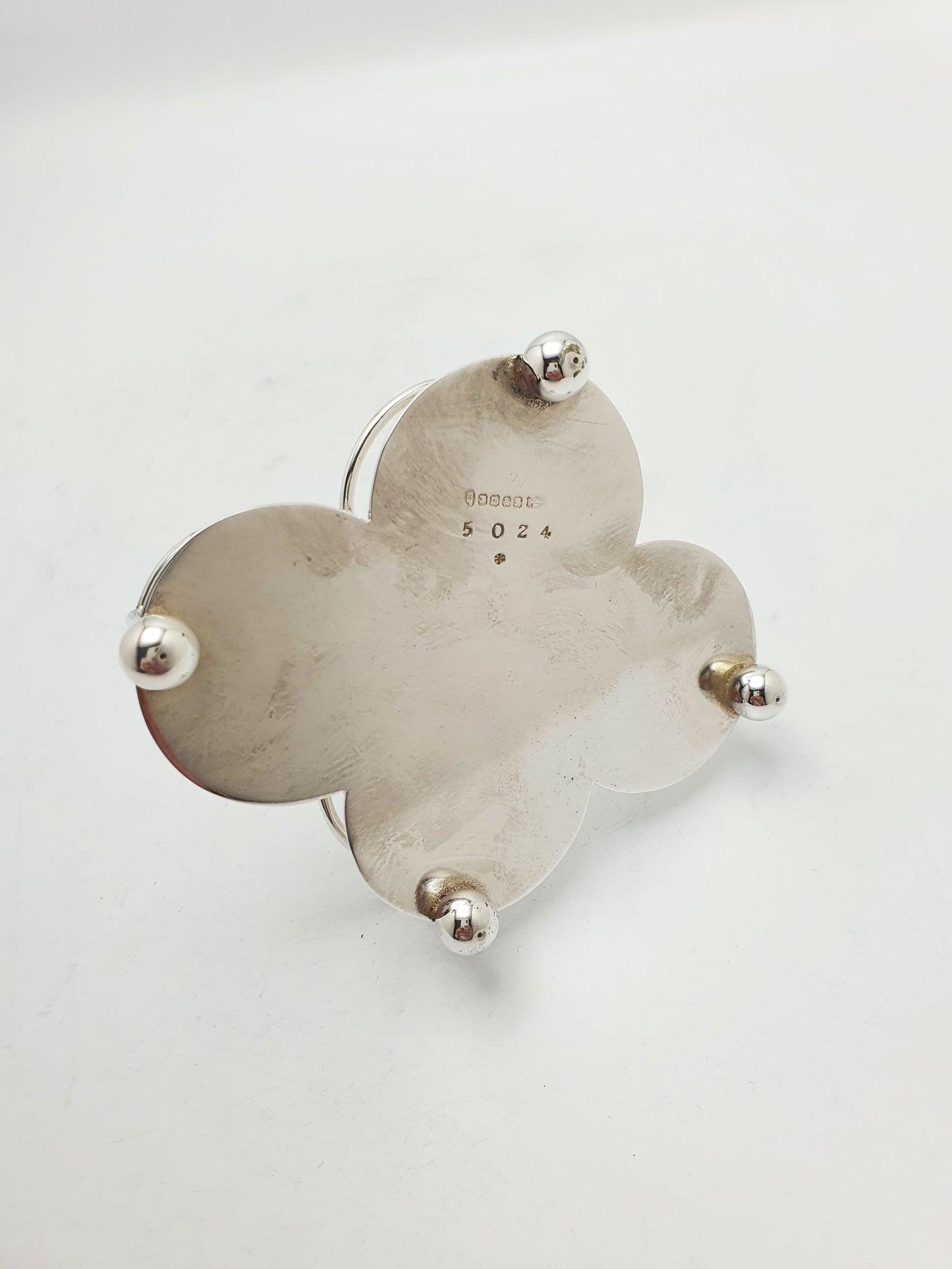 Antique Silver Plated And Cut Glass Condiment Set – circa 1920