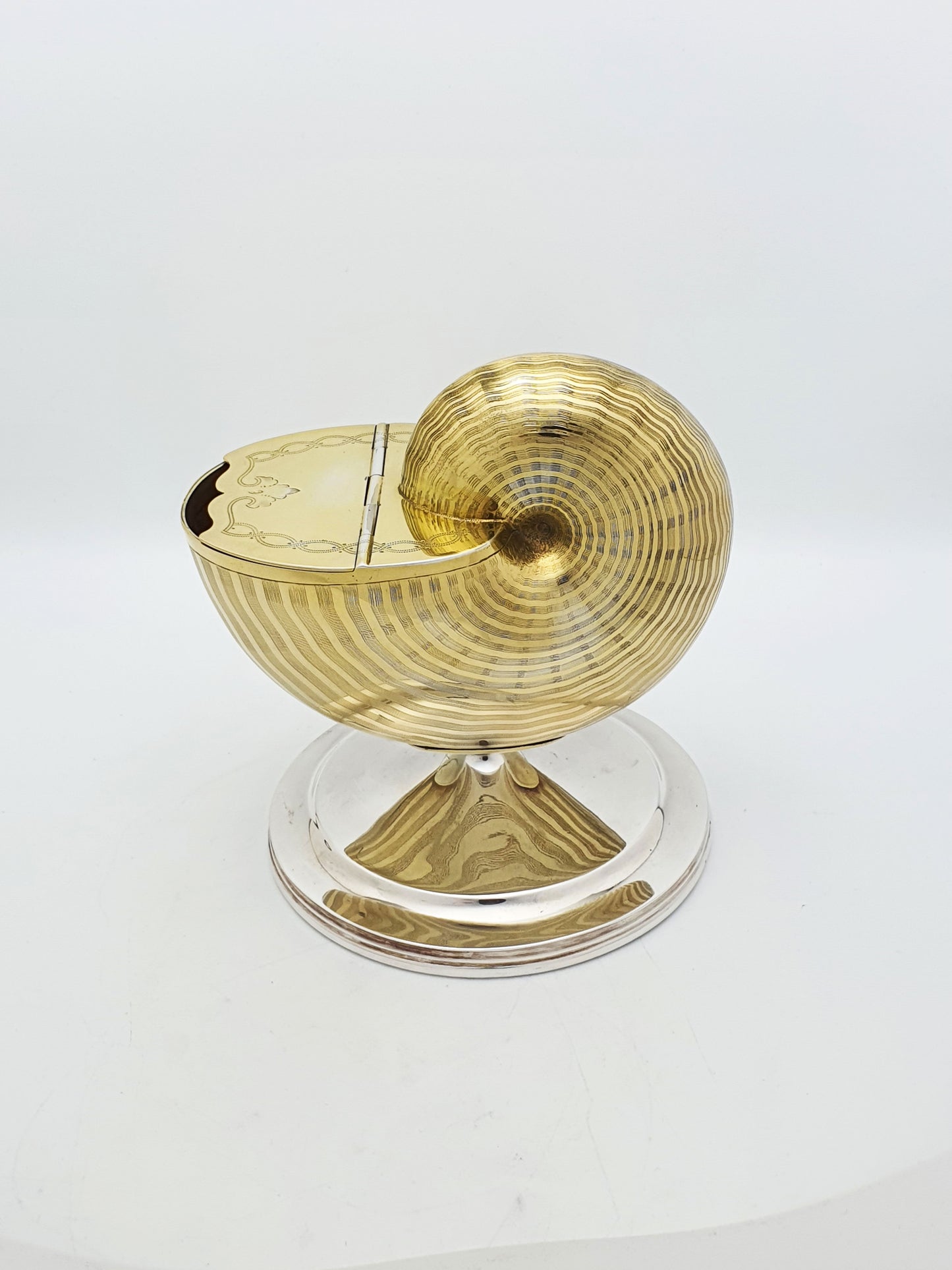 Large Antique Victorian Silver Plated Gilt Spoon Warmer – circa 1870