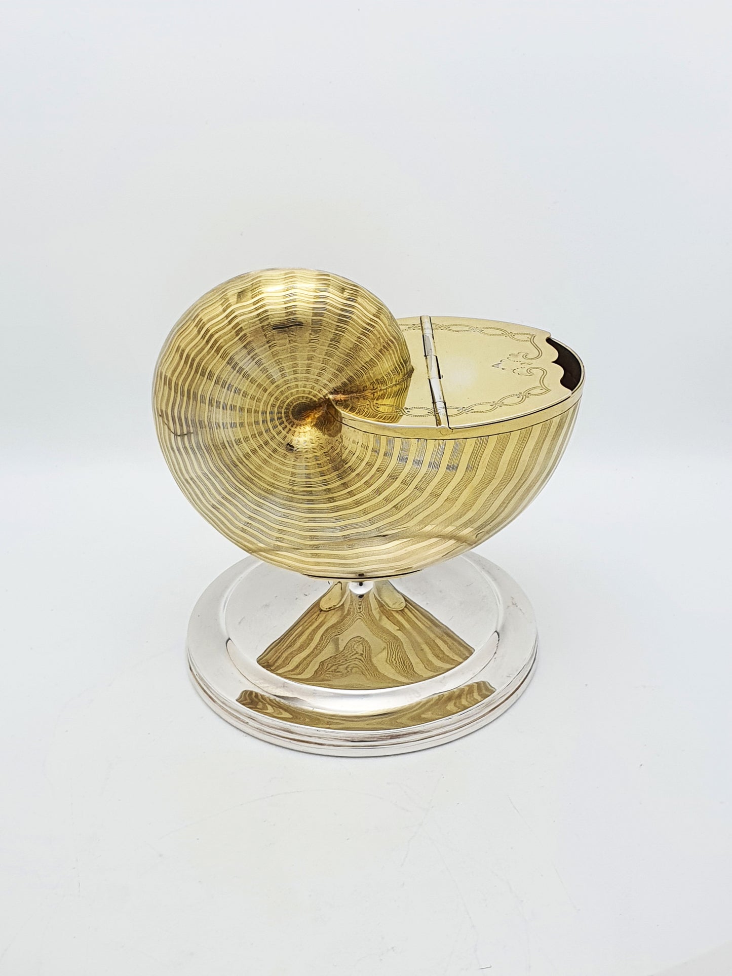 Large Antique Victorian Silver Plated Gilt Spoon Warmer – circa 1870