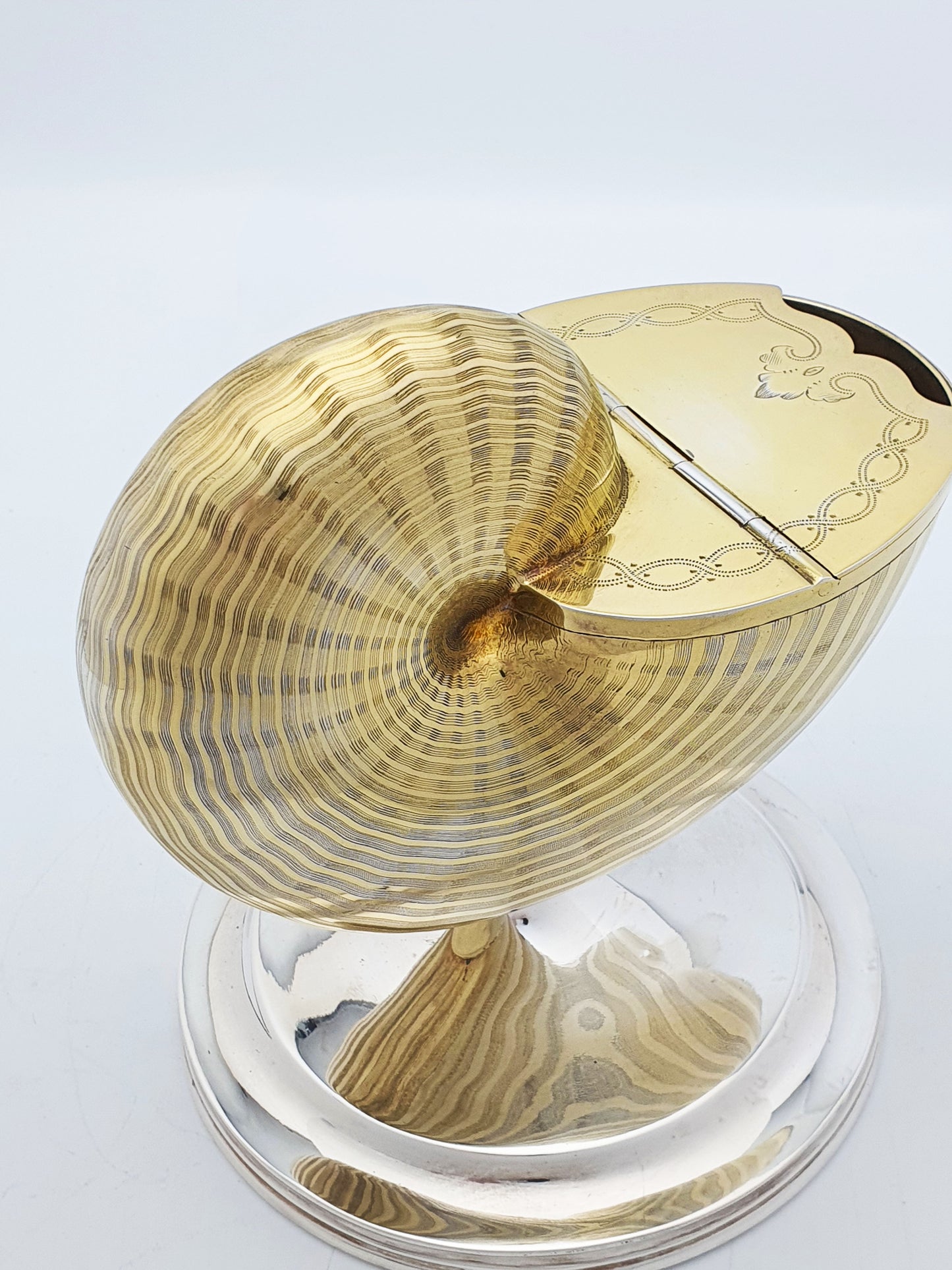 Large Antique Victorian Silver Plated Gilt Spoon Warmer – circa 1870