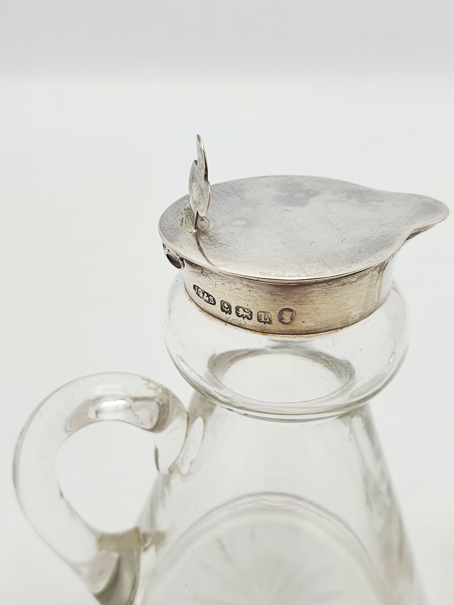 Pair of Sterling Silver Whiskey Noggins with George V Silver Jubilee Mark - 1935