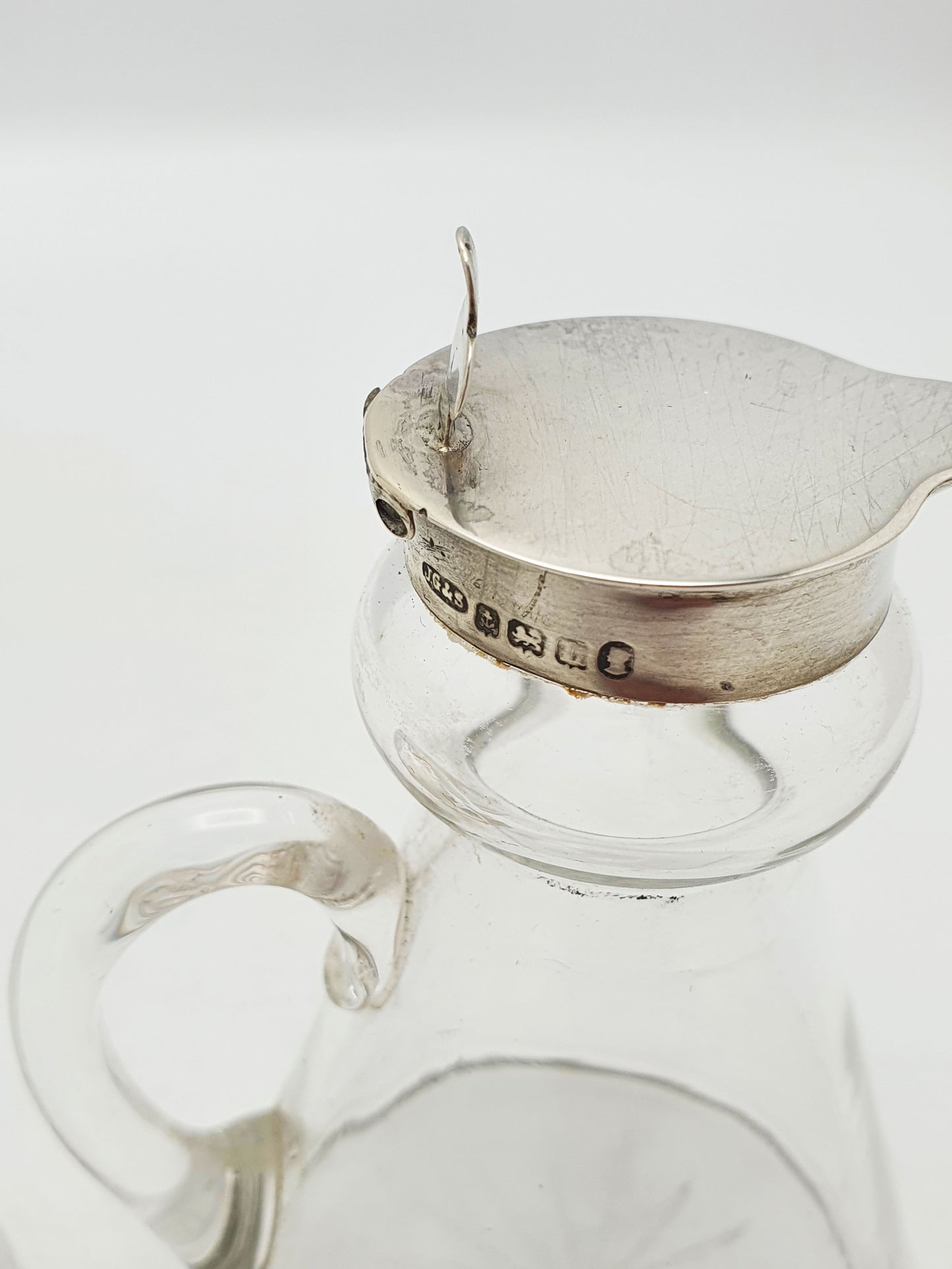 Pair of Sterling Silver Whiskey Noggins with George V Silver Jubilee Mark - 1935