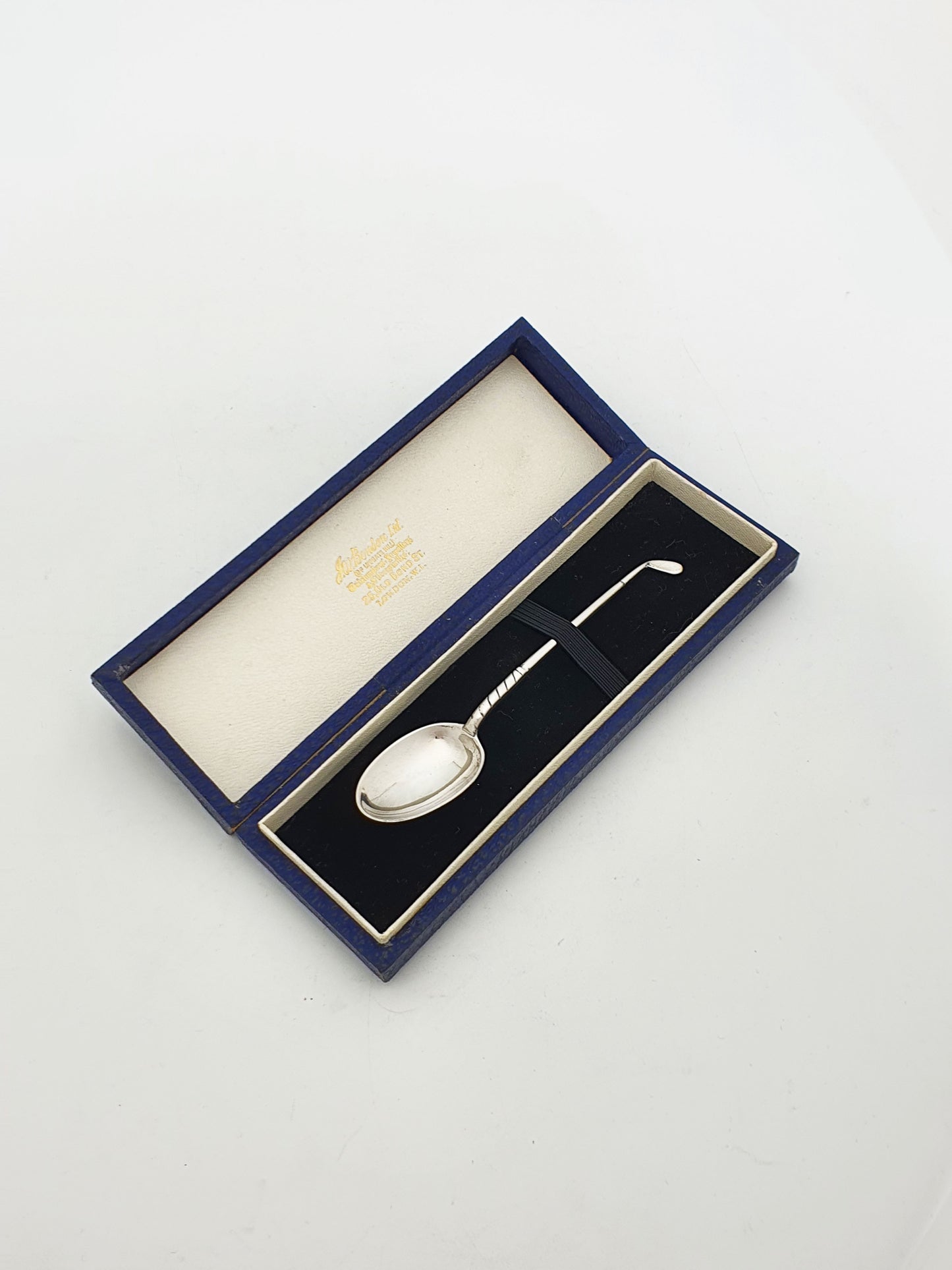Nice Vintage Novelty Sterling Silver Golf Club Spoon - 1959