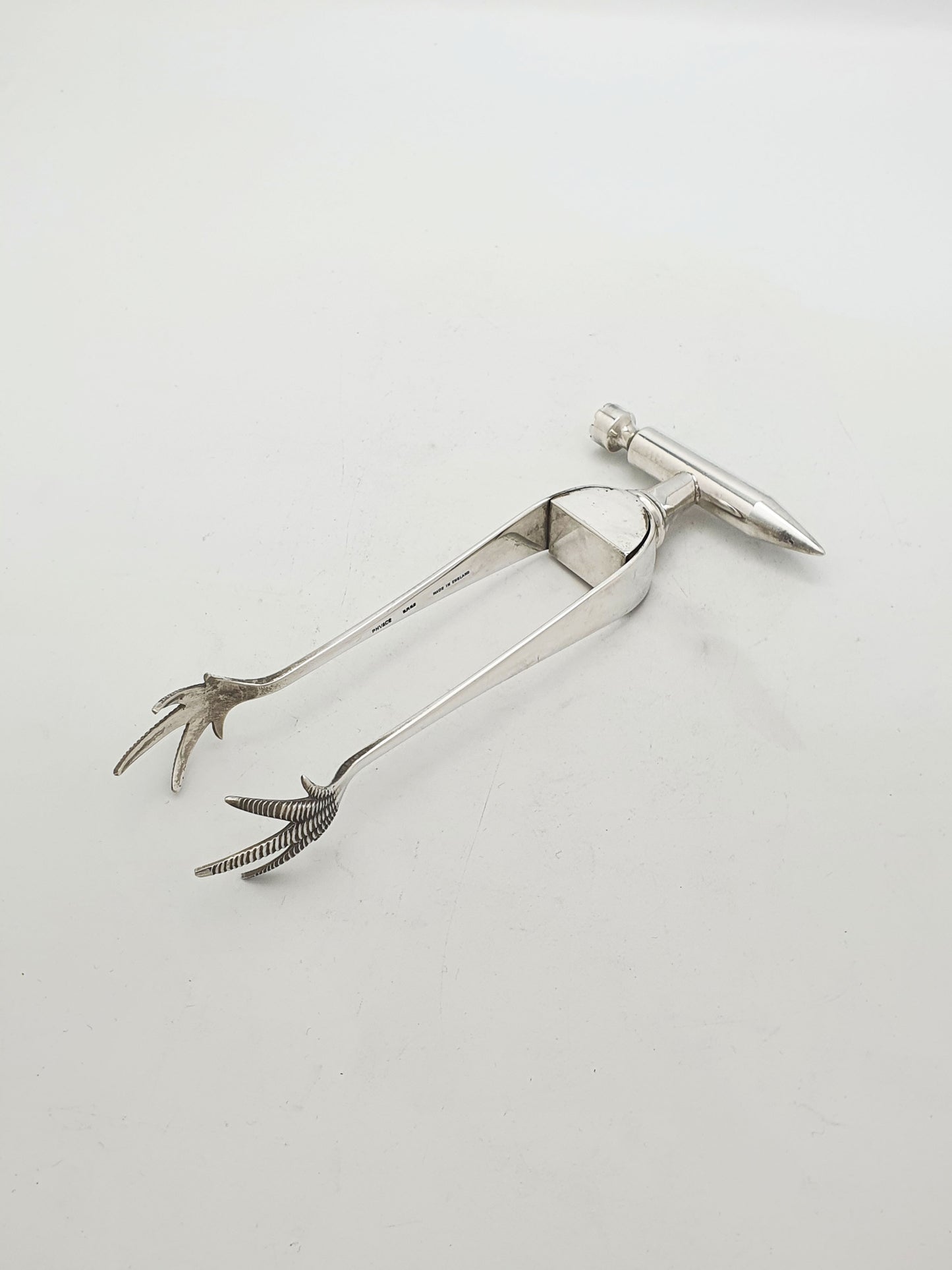 Fabulous Art Deco Bird Claw Ice Tongs/Ice Pick – circa 1925