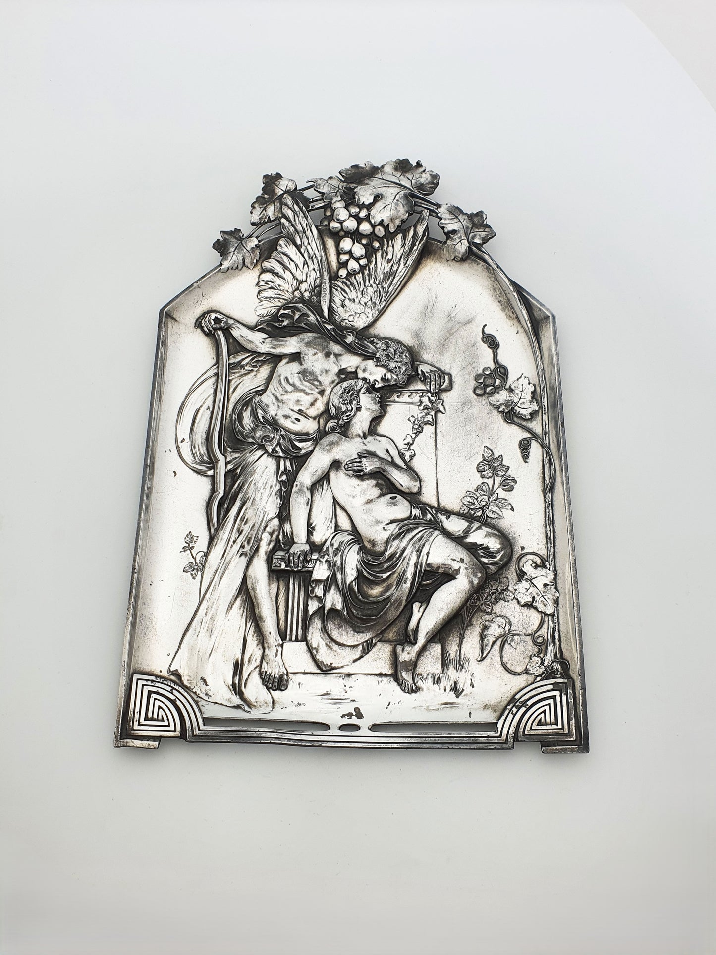 Stunning Art Nouveau WMF Silver Plated Wall Plaque – circa 1900