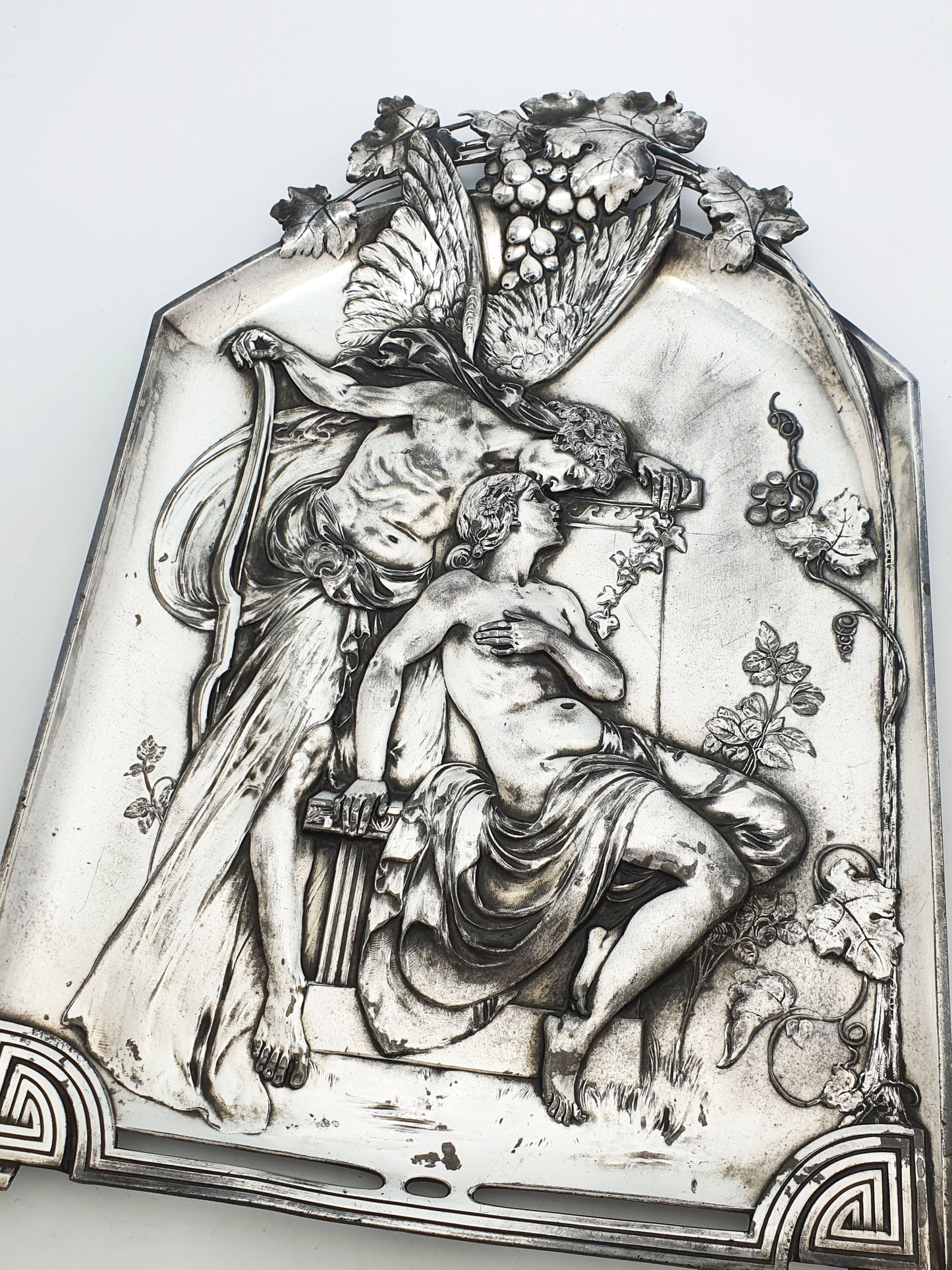 Stunning Art Nouveau WMF Silver Plated Wall Plaque – circa 1900