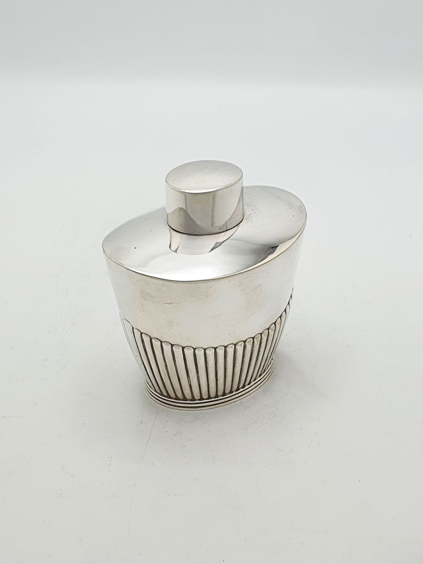 Antique Edwardian Mappin & Webb Silver Plated Tea Canister – circa 1905