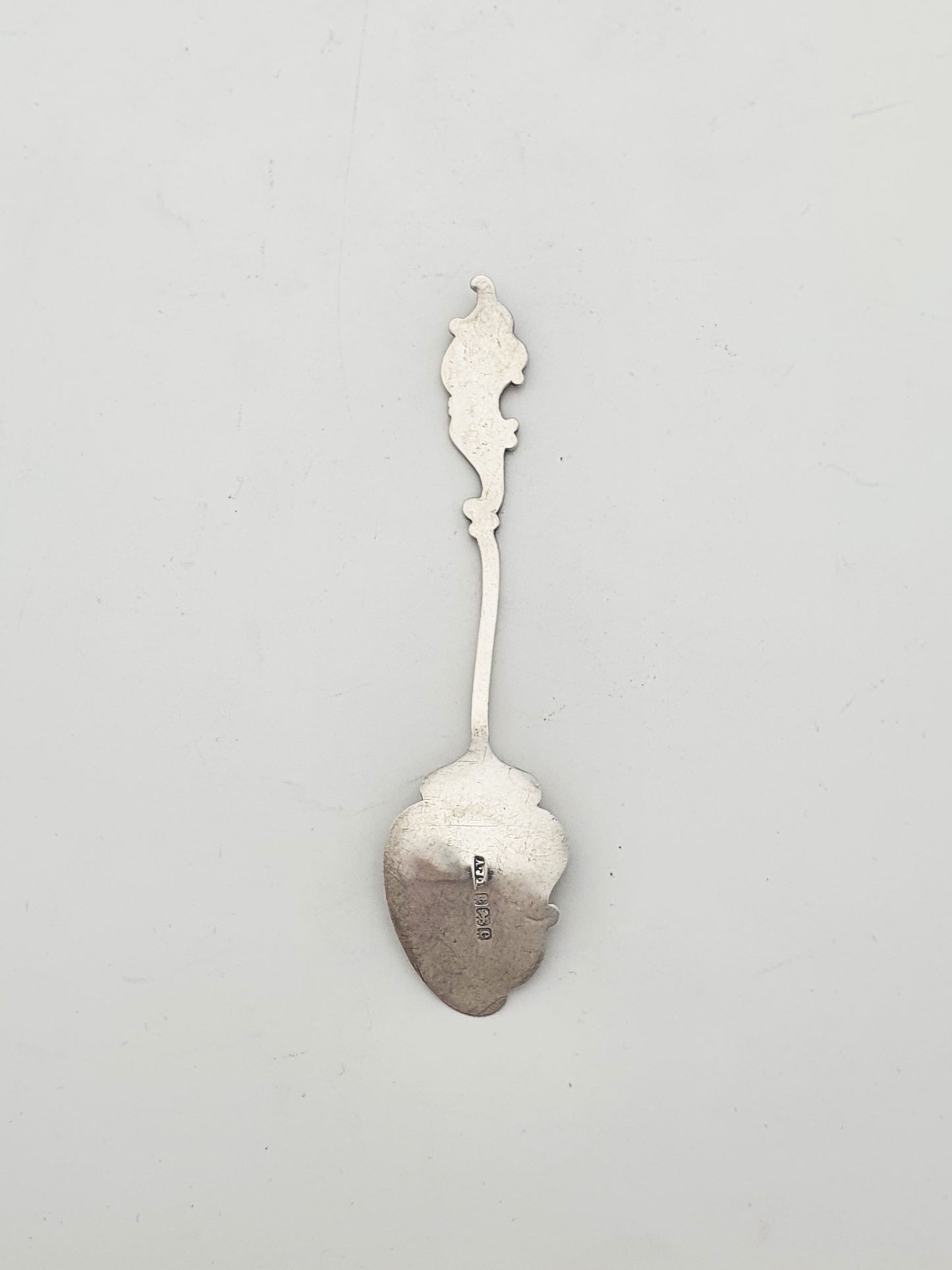 Antique Edwardian Sterling Silver Jam Spoon - 1904