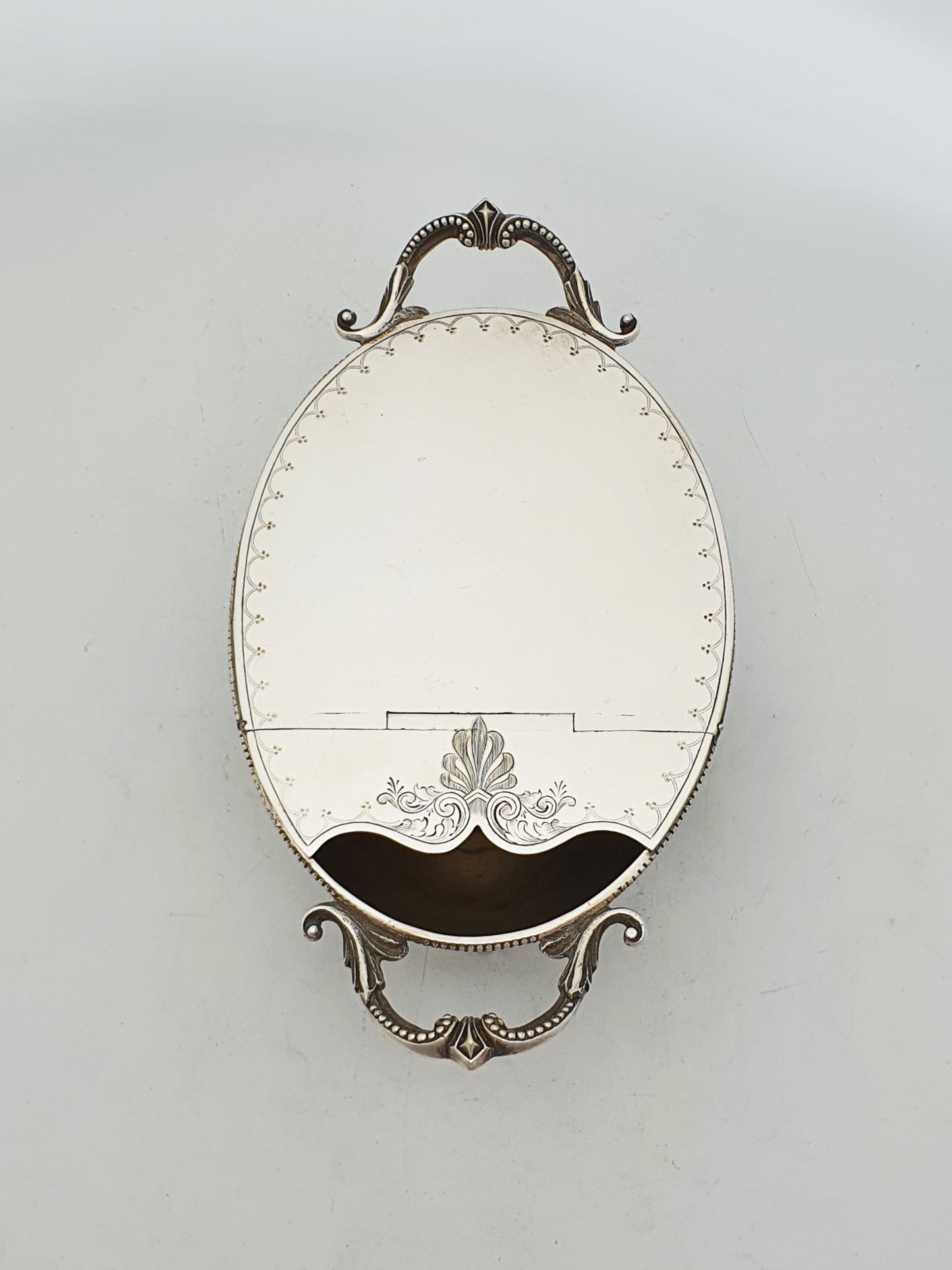 Ornate Antique Victorian Spoon Warmer with Lions Paw Feet – circa 1880