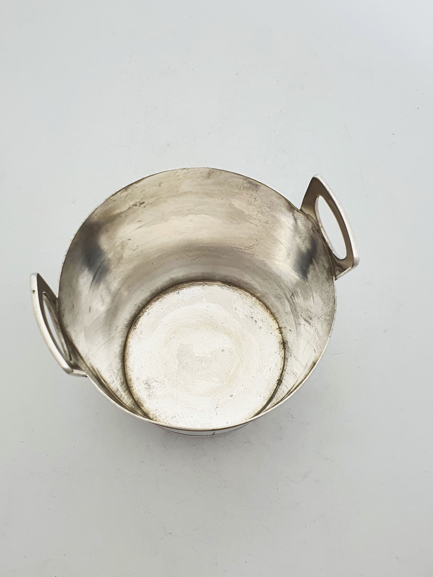 Lovely Antique Silver Plated Ice Bucket ‘Barrel’ With Claw Tongs – circa 1905