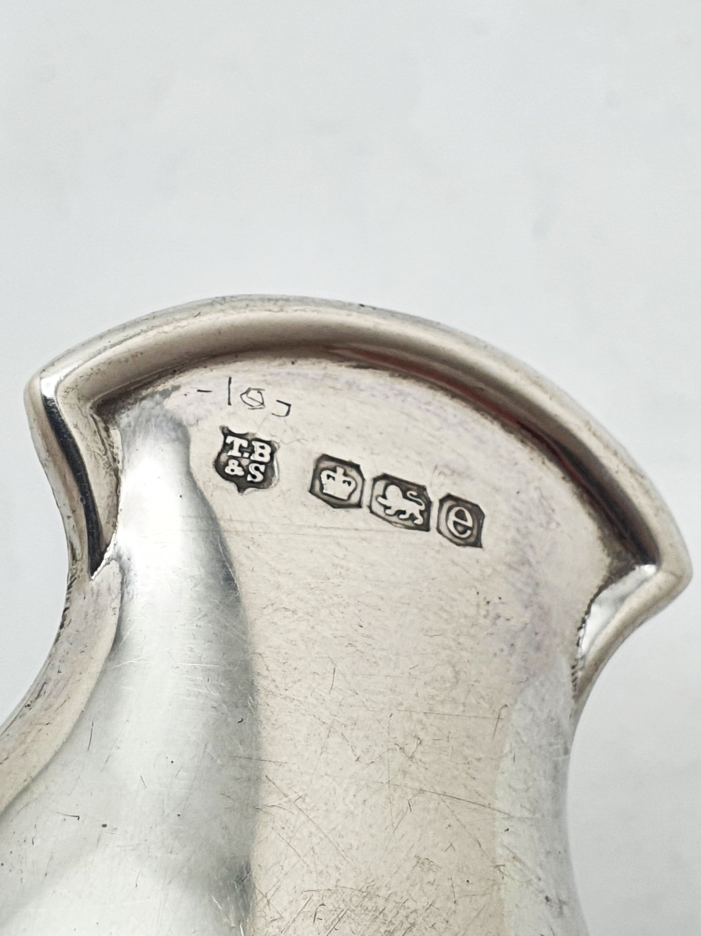 Unusual Antique George V Novelty Sterling Silver Tea Caddy Spoon - 1922