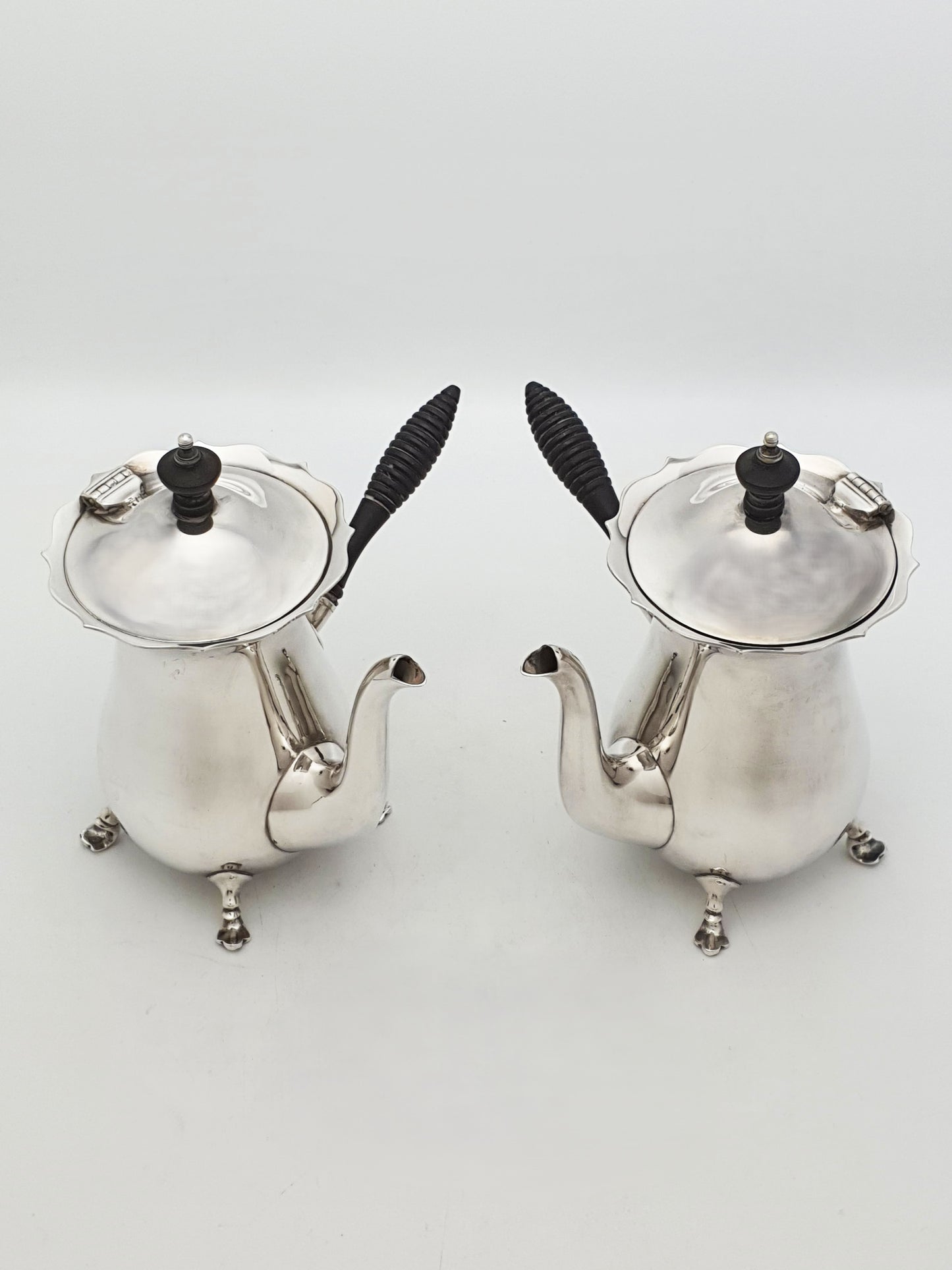 Gorgeous Pair of Antique Edwardian Café Au Lait Pots – circa 1905
