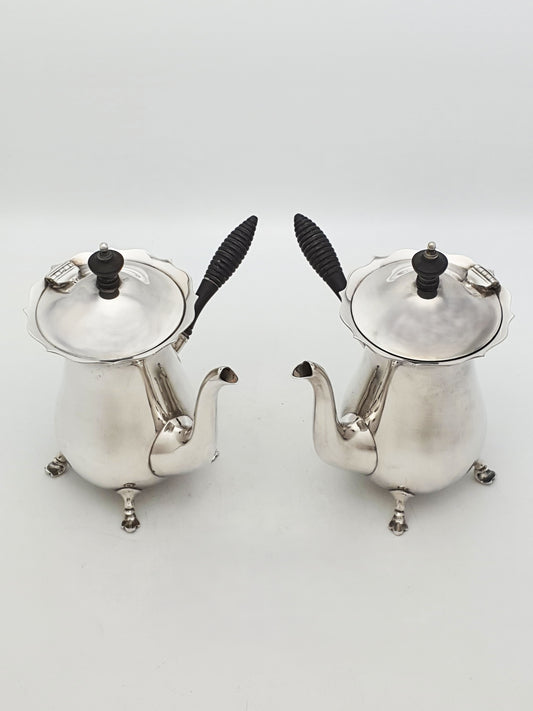 Gorgeous Pair of Antique Edwardian Café Au Lait Pots – circa 1905