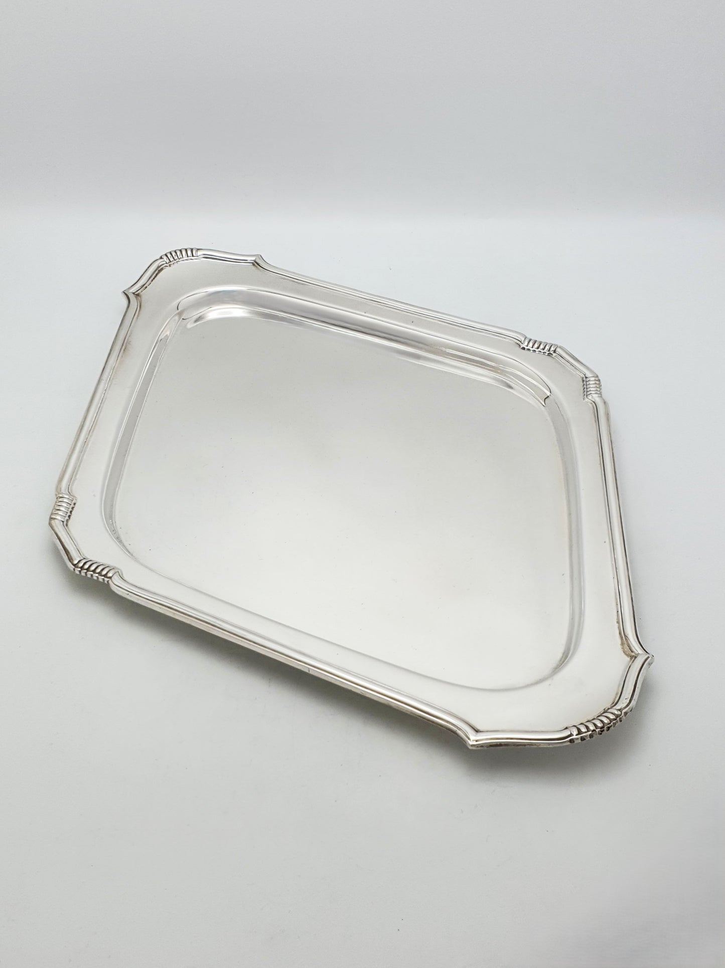 Nice Art Deco Silver Plated Diamond Shaped Cocktail Tray – circa 1925