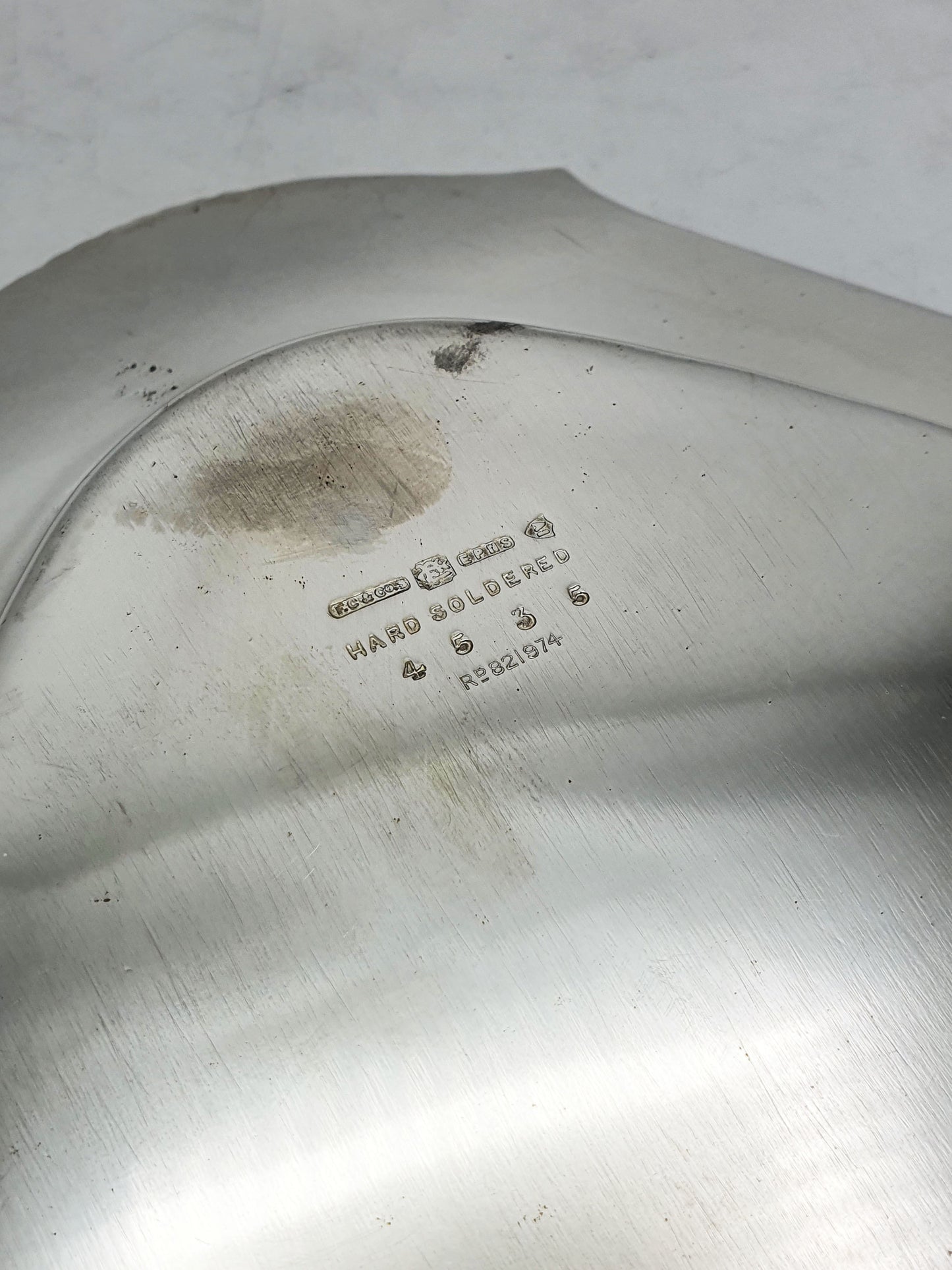 Nice Art Deco Silver Plated Diamond Shaped Cocktail Tray – circa 1925