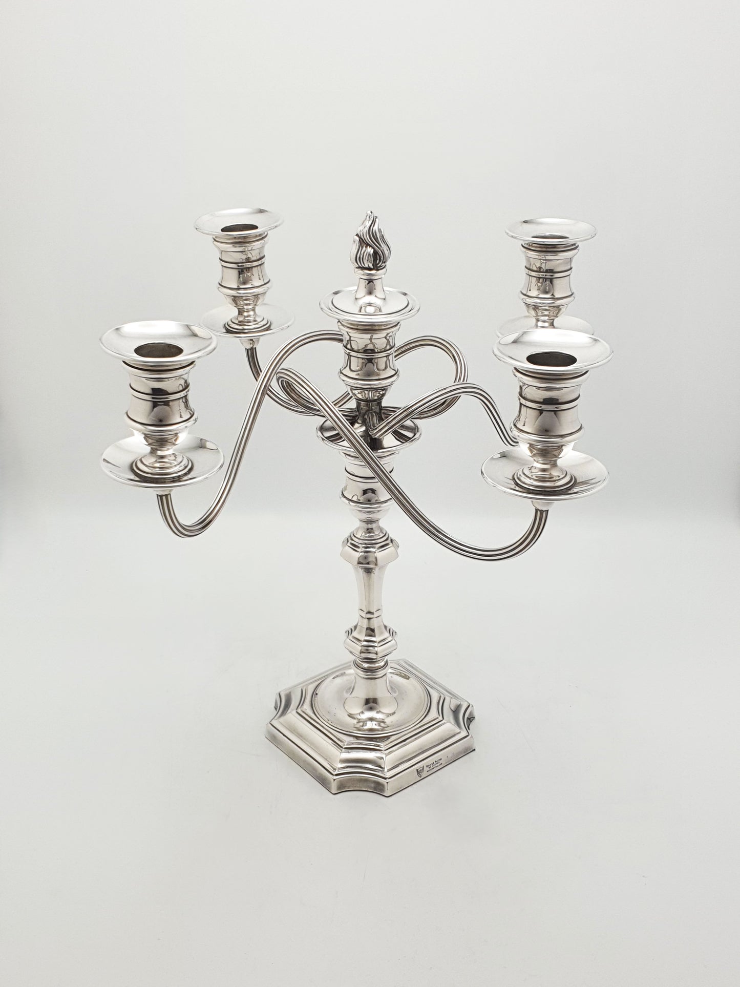 Splendid Antique Edwardian Silver Plated Five-Light Candelabrum – circa 1905