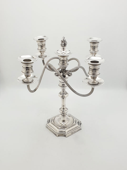 Splendid Antique Edwardian Silver Plated Five-Light Candelabrum – circa 1905