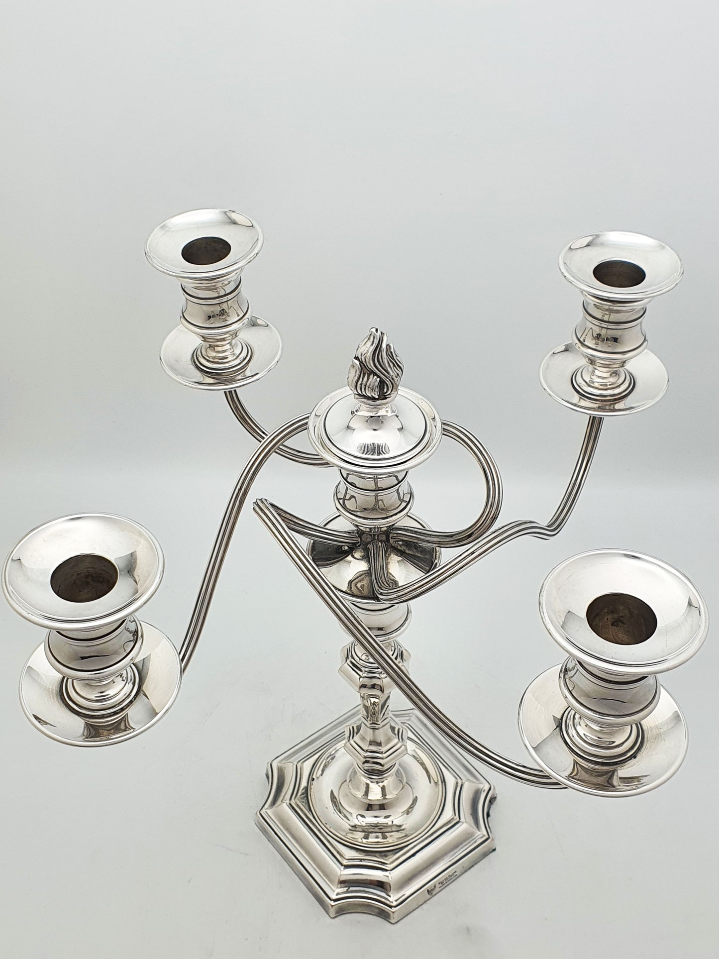 Splendid Antique Edwardian Silver Plated Five-Light Candelabrum – circa 1905
