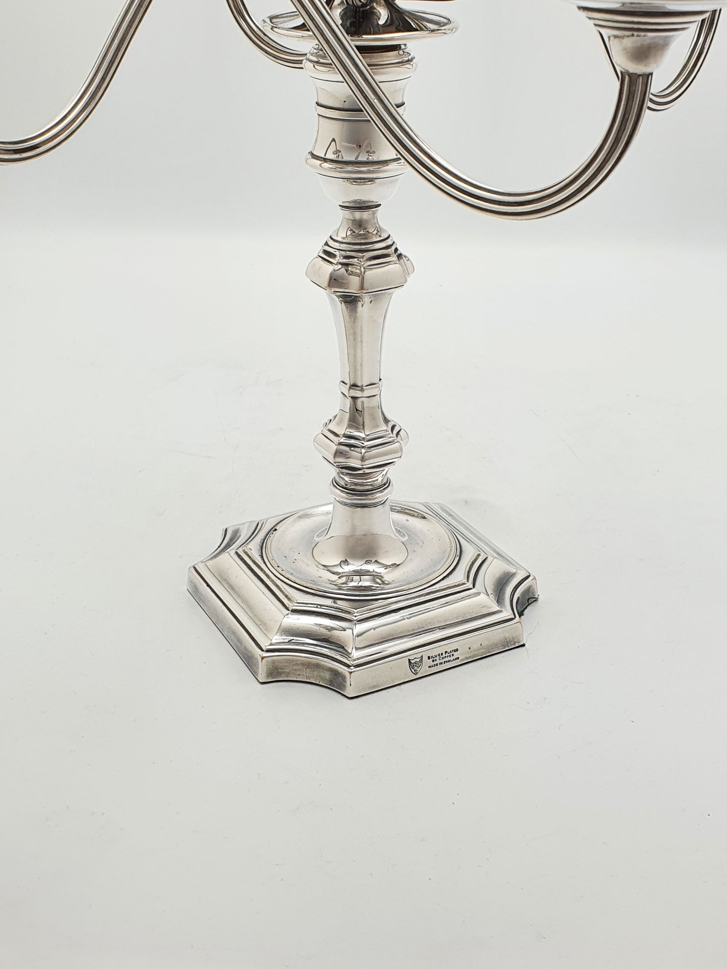 Splendid Antique Edwardian Silver Plated Five-Light Candelabrum – circa 1905