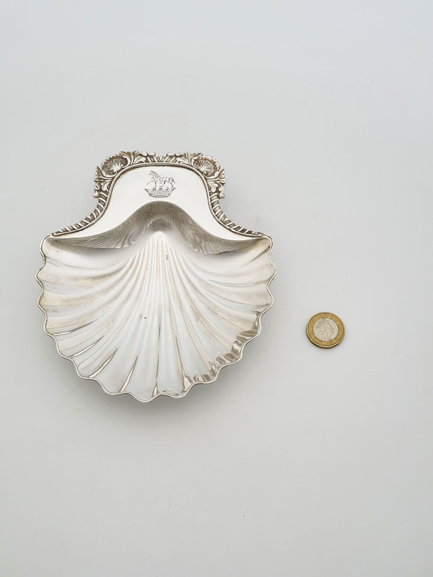 Fabulous Pair of Antique Georgian Sheffield Plated Butter Shells – circa 1830