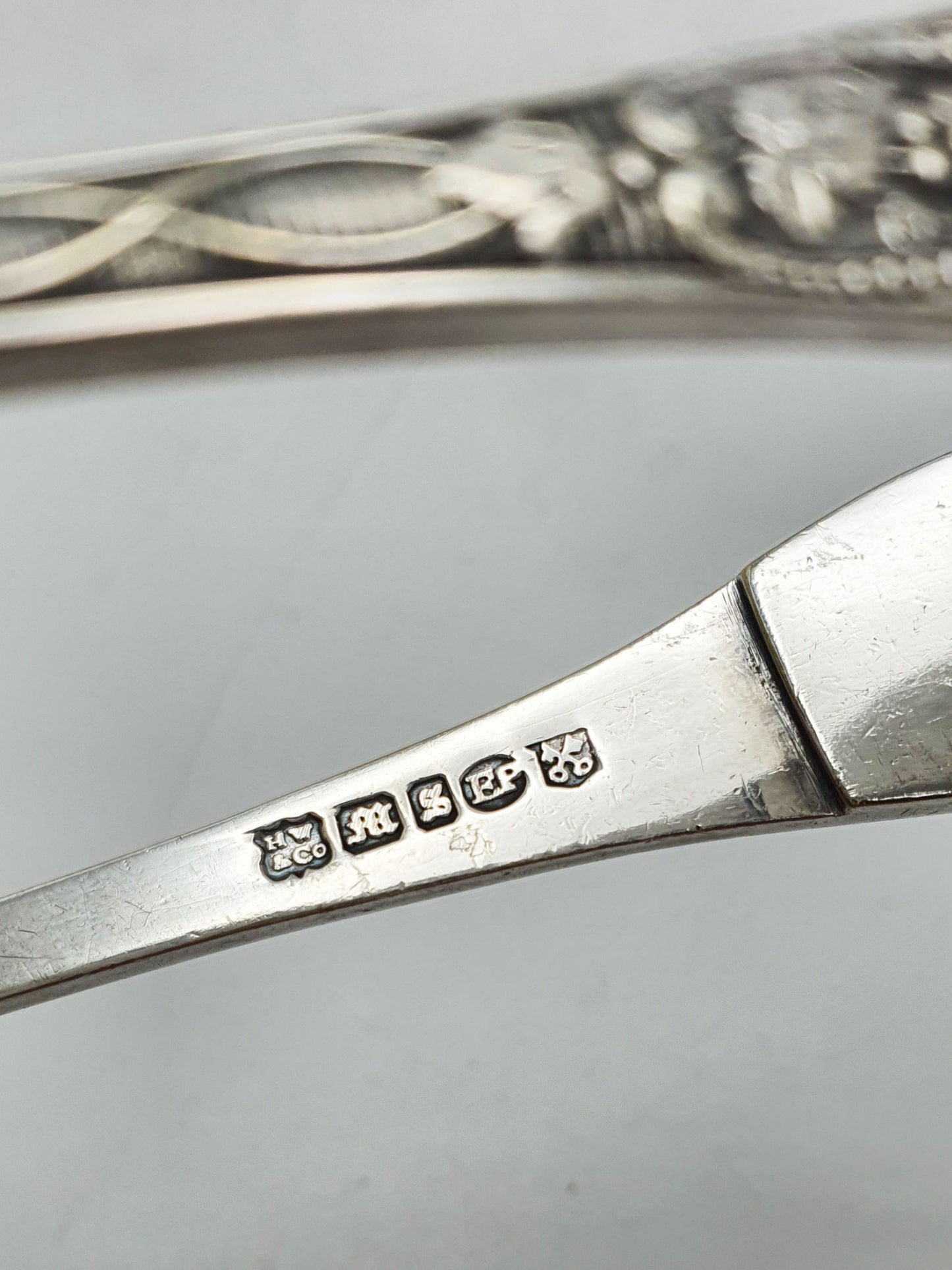Splendid Antique Victorian Silver Plated Bird Claw Ice Tongs – circa 1930