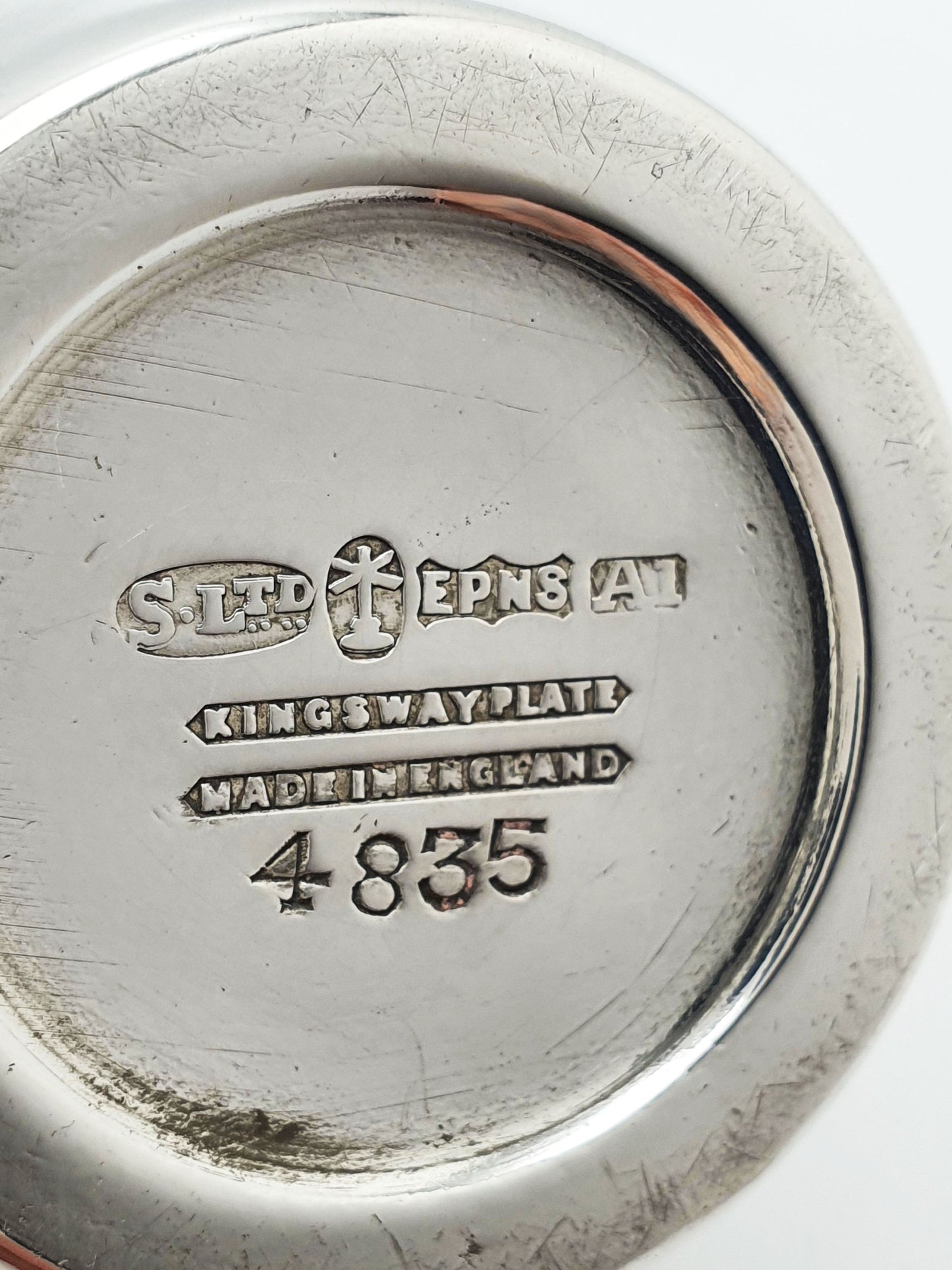 Unusual Art Deco Silver Plated Bachelor Cocktail Shaker with Ice Breaker – circa 1925