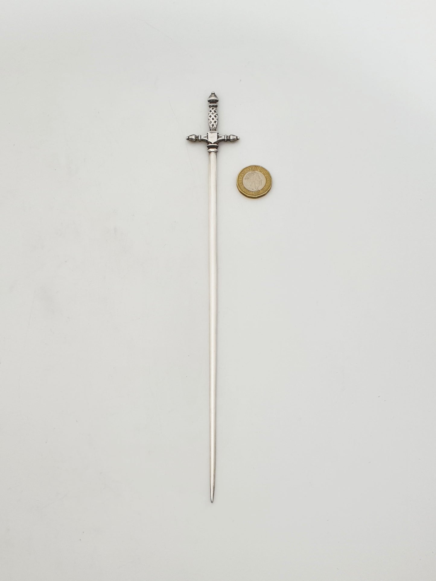 Christofle Silver Plated Sword Handle Meat Skewers Set of Four – circa 1960