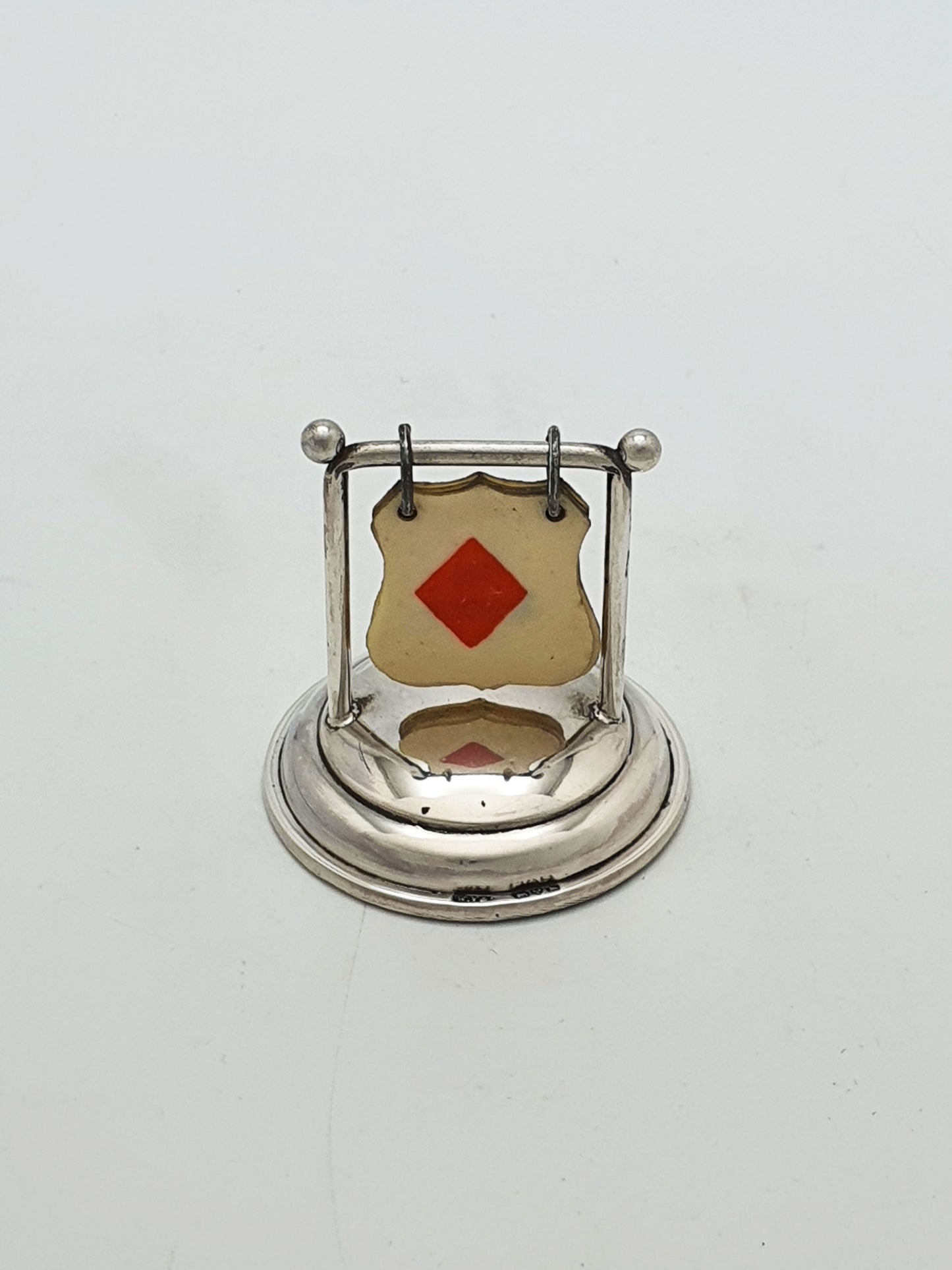 Nice Antique Sterling Silver Trump Marker – Chester, 1921