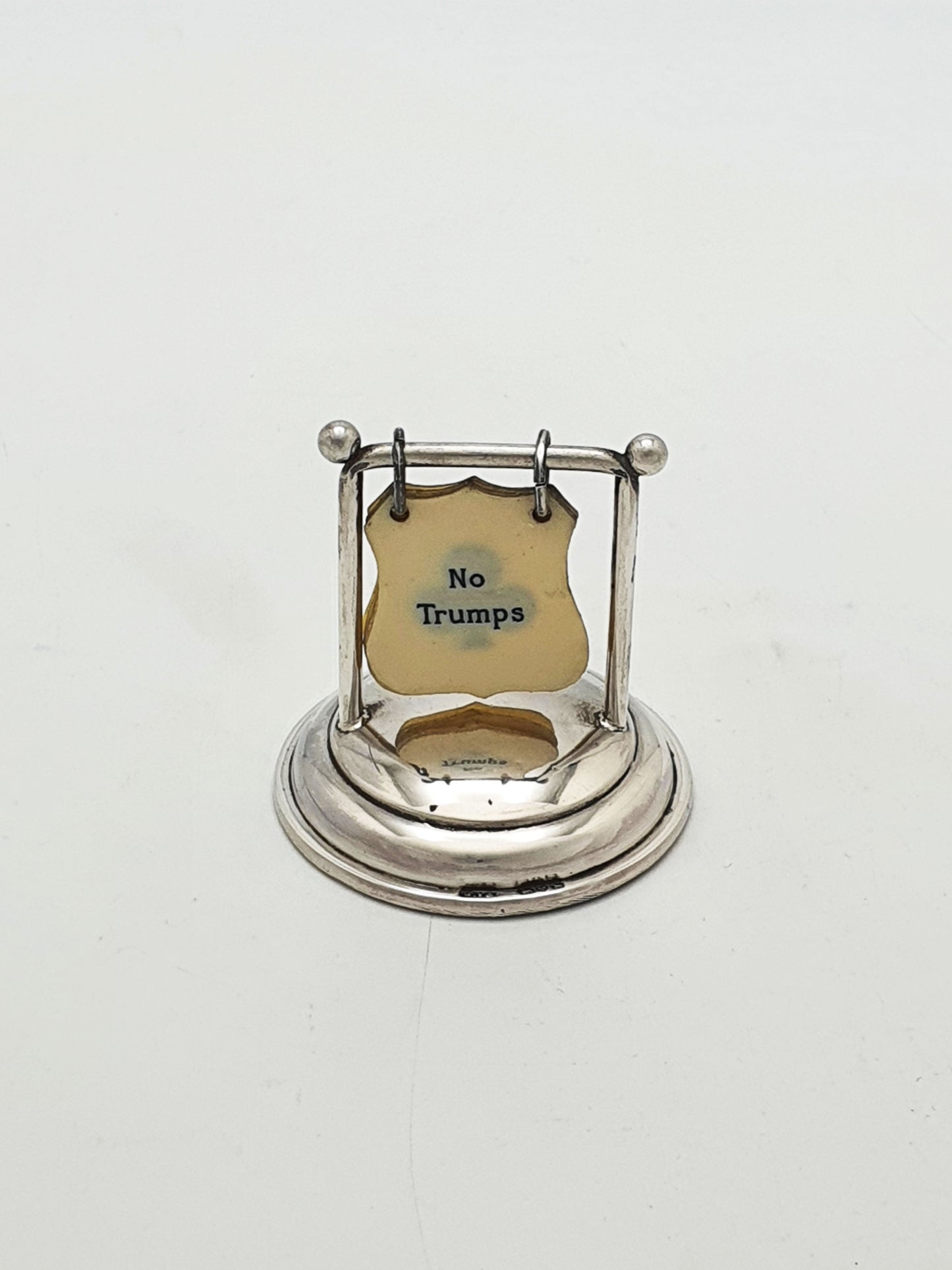 Nice Antique Sterling Silver Trump Marker – Chester, 1921