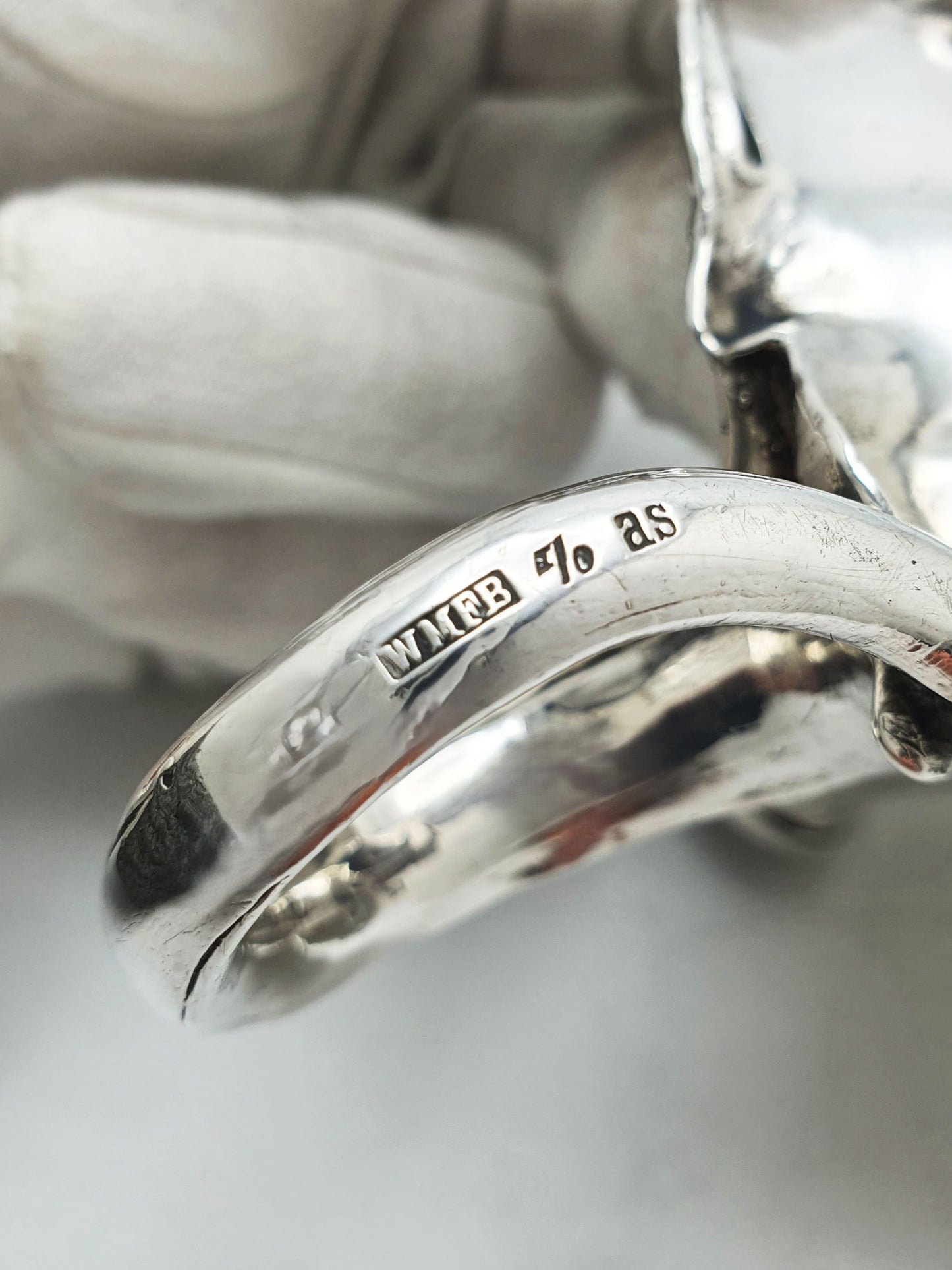 WMF Art Nouveau Silver Plated Leaf Form Chamberstick Candlestick – circa 1900